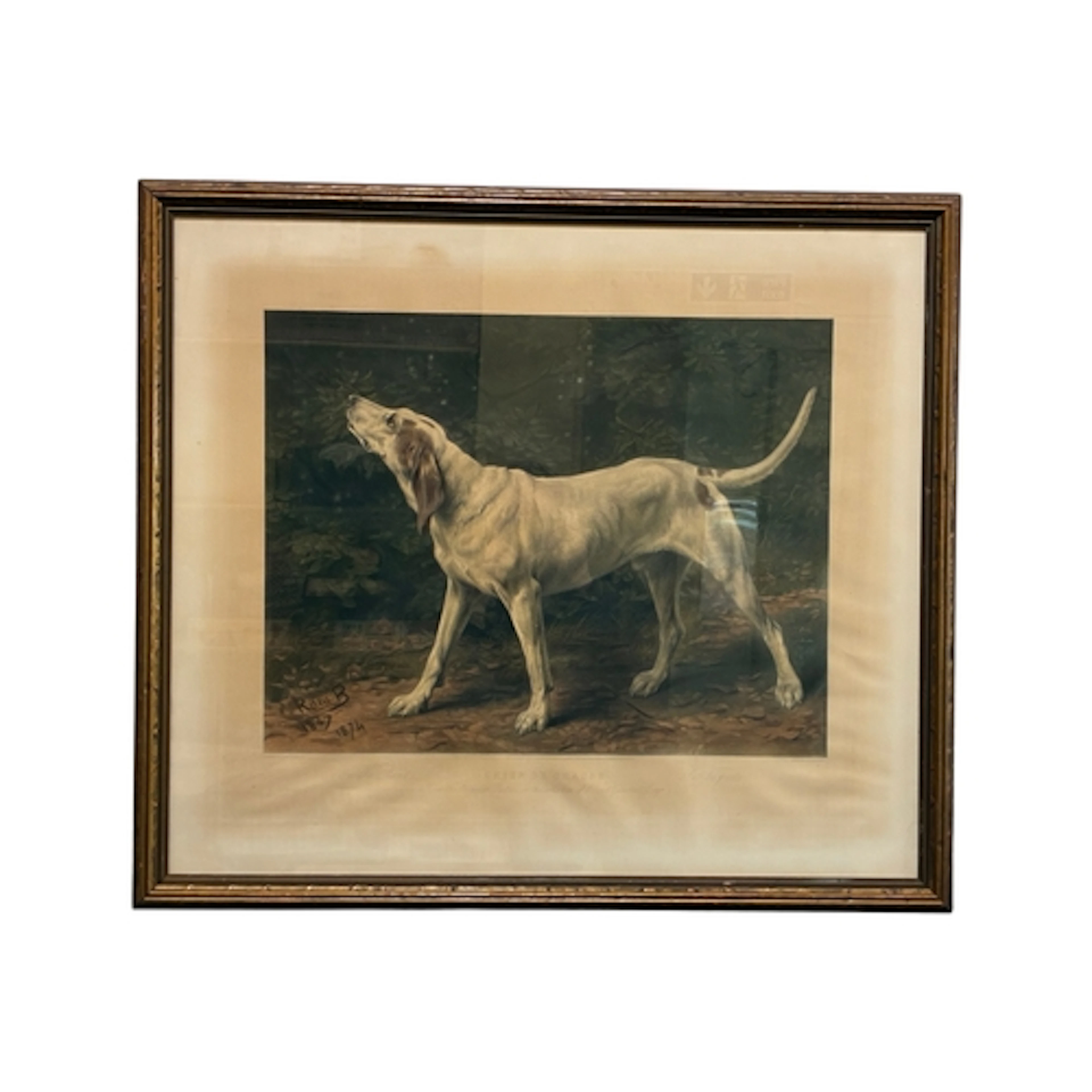 J.B. Pratt after Rosa Bonheur (1822-1899) - Chien de Chasse,...