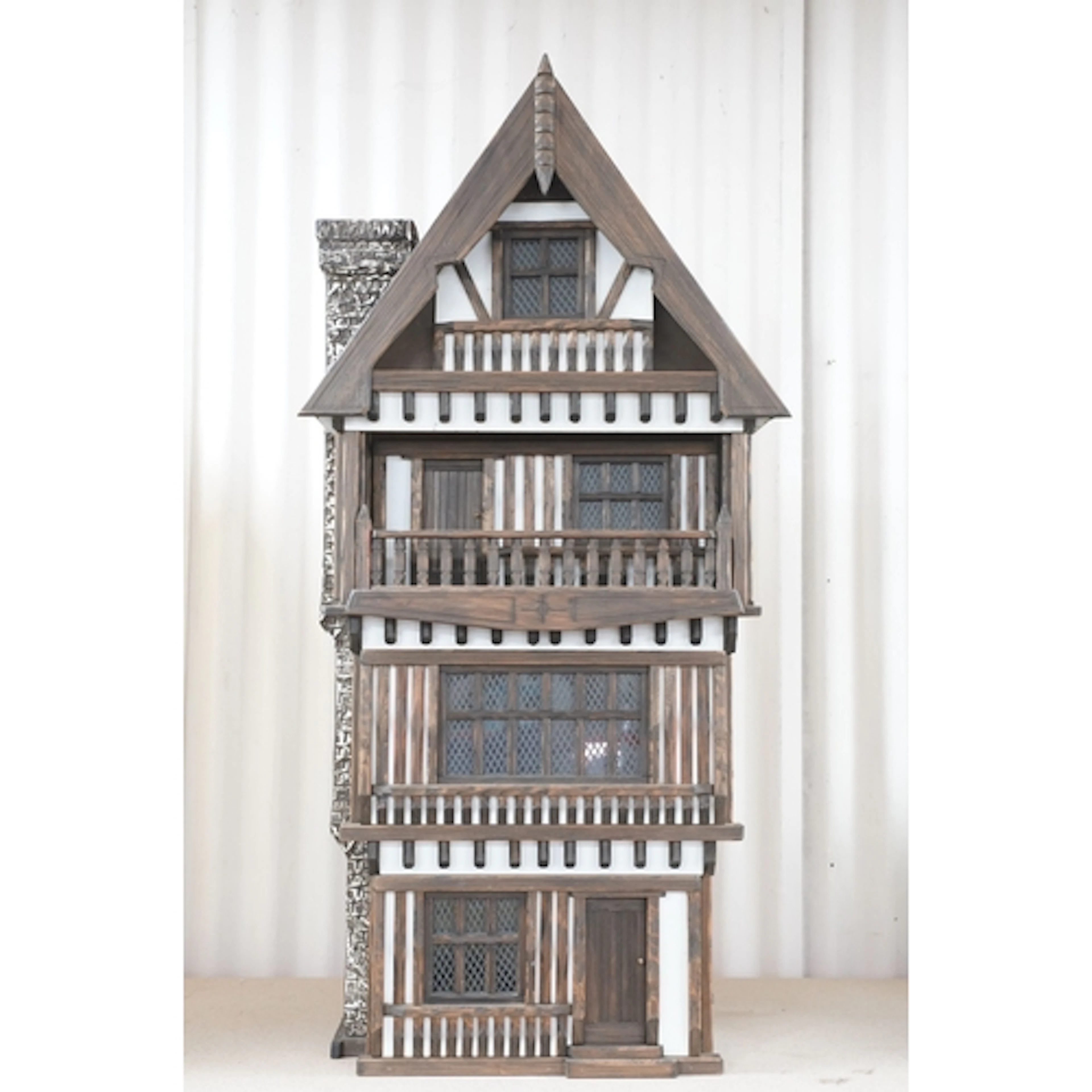 Large Tudor dolls house in the Robert Stubbs Tudor Houses st...