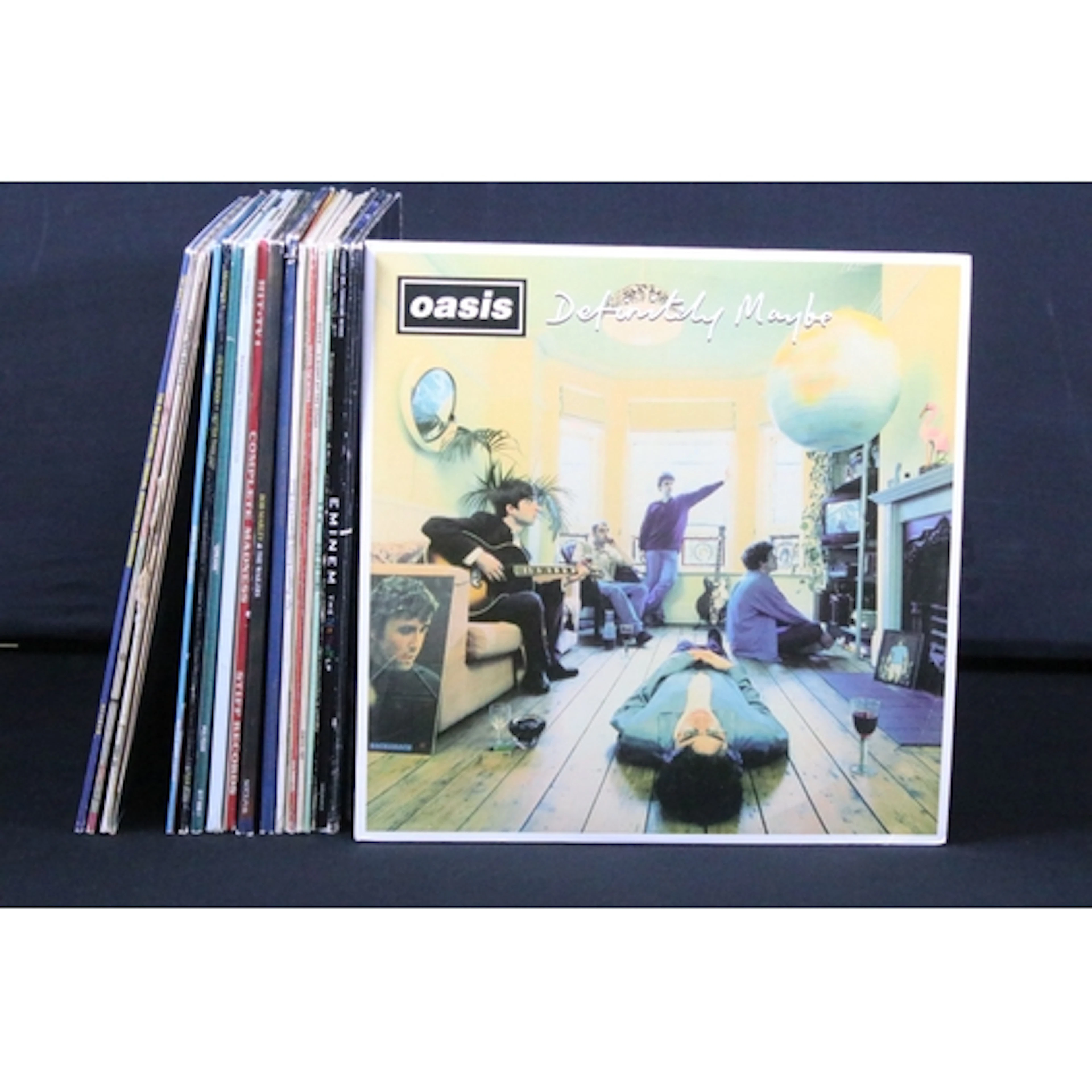 Vinyl - 20 Rock & Pop LPs to include Oasis, Pink Floyd (DSOT...