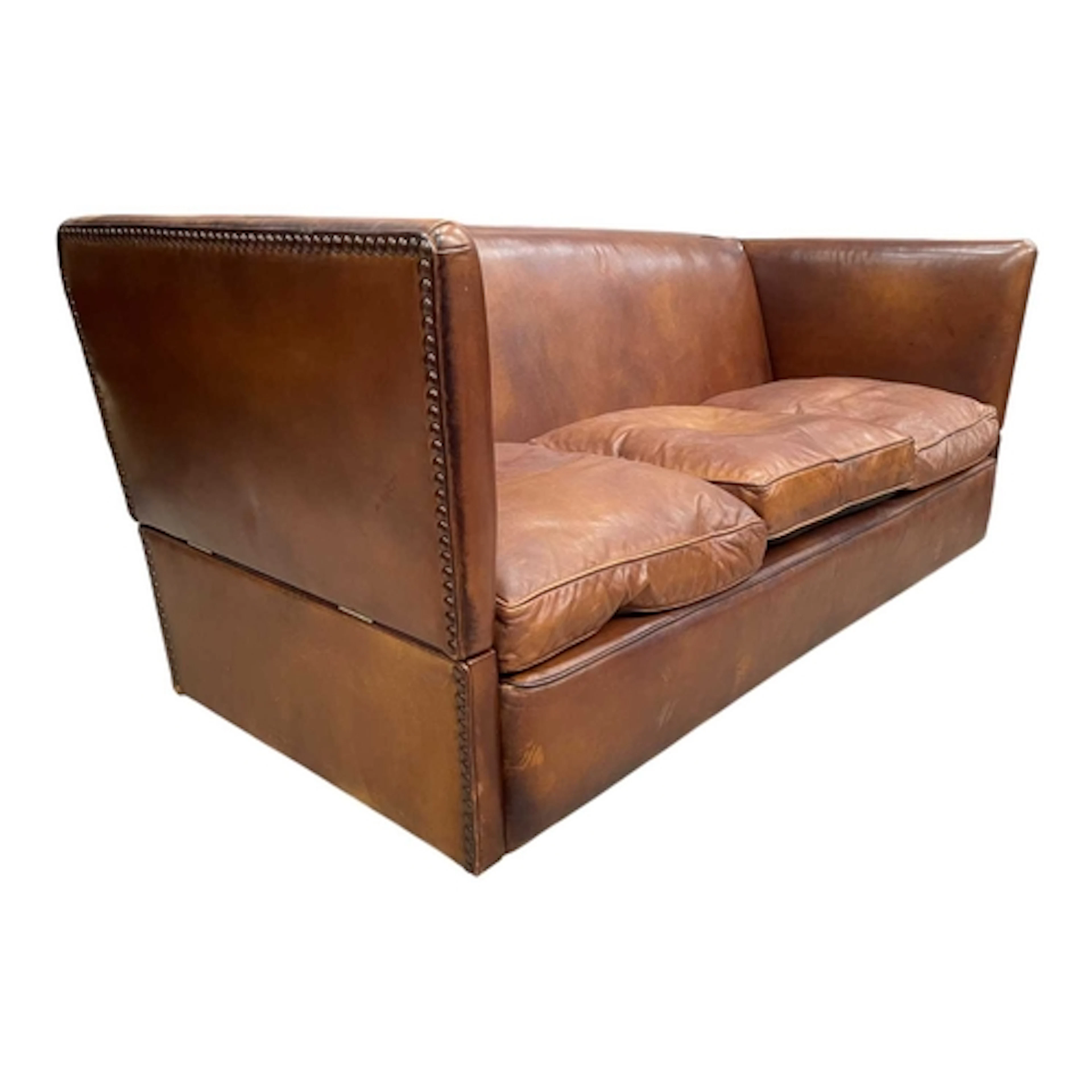 Leather Chairs of Bath - an early 21st century antique-style...