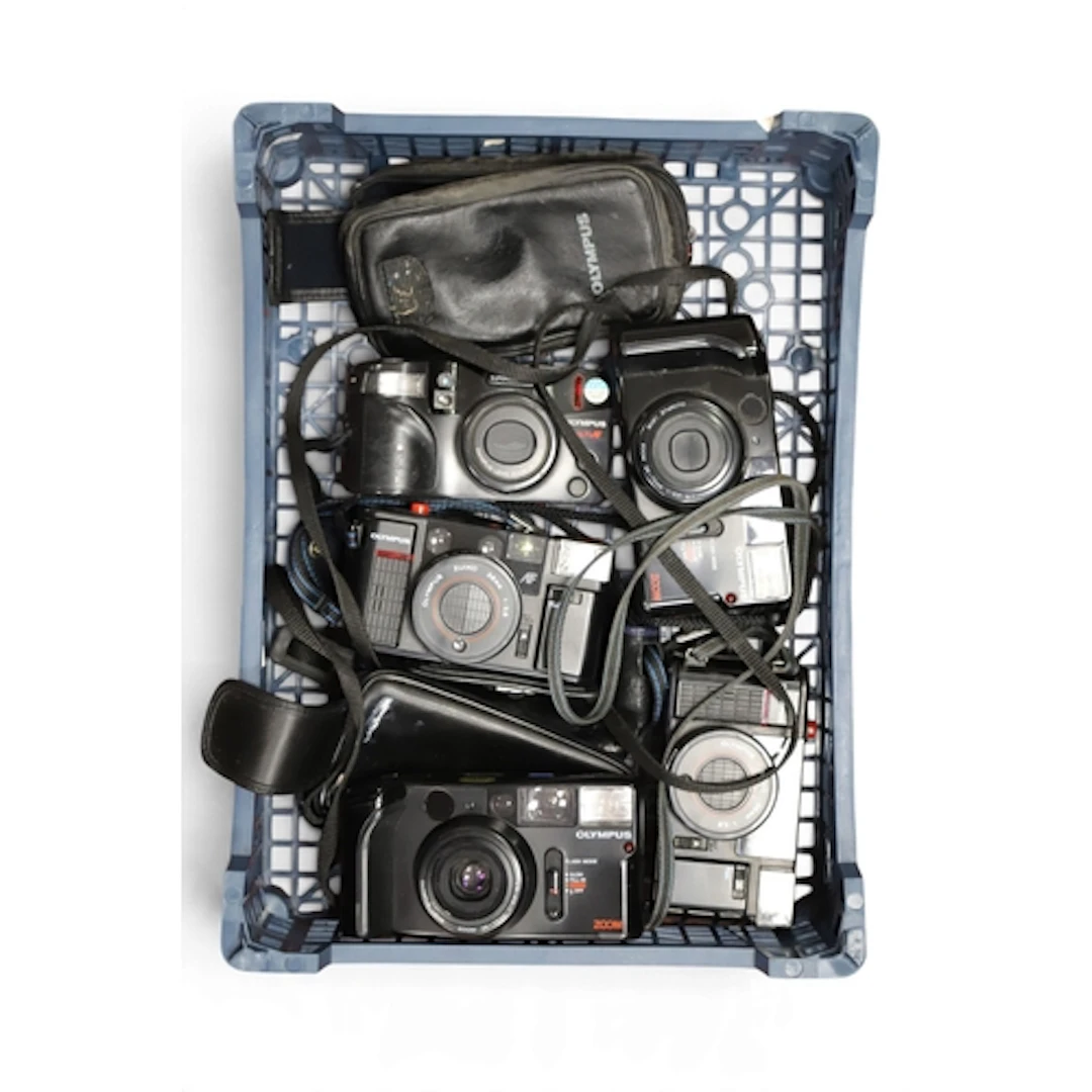 Olympus 35mm Compact Film Cameras to include AZ-1 Zoom x2, Q...