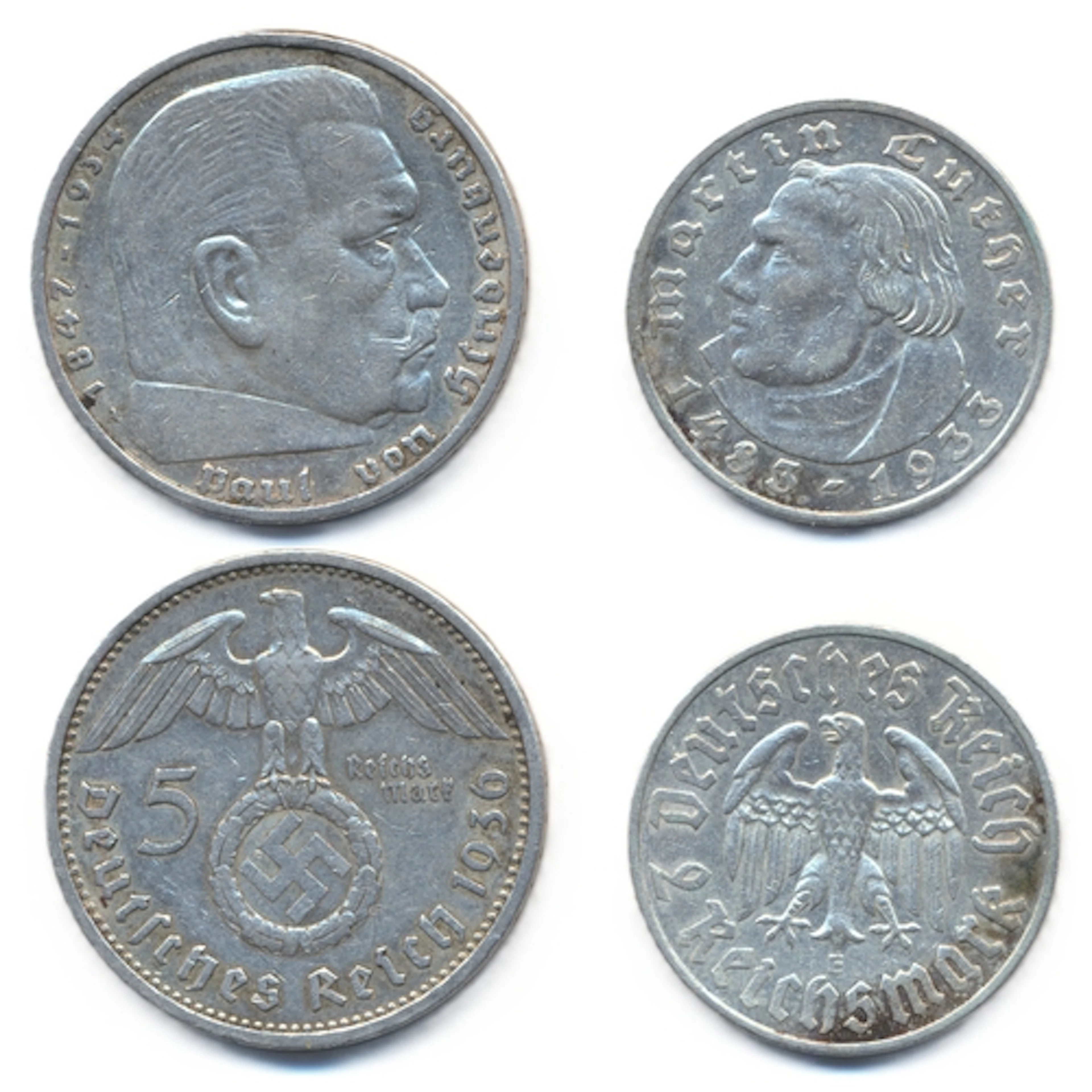 Germany. Collection of 1930's German Reichsmark's, includes ...
