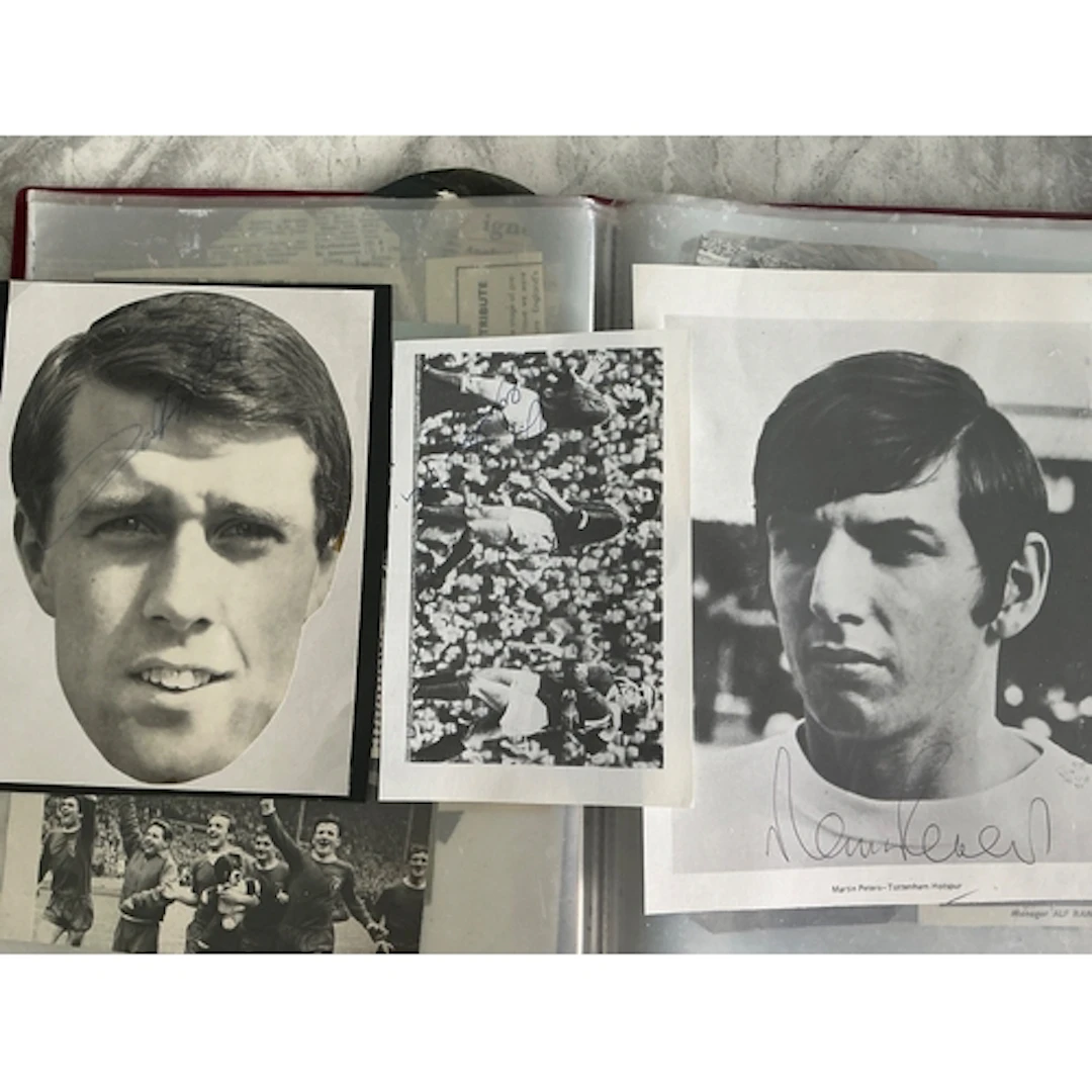 England 1966 World Cup Winners Signed Football Pictures: Var...