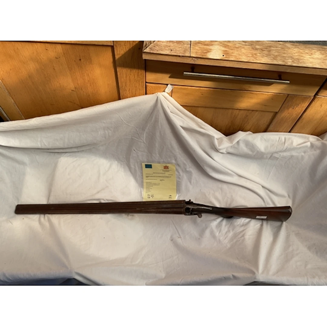 EU SPEC DEAC William Moore and Co double barrelled shotgun.