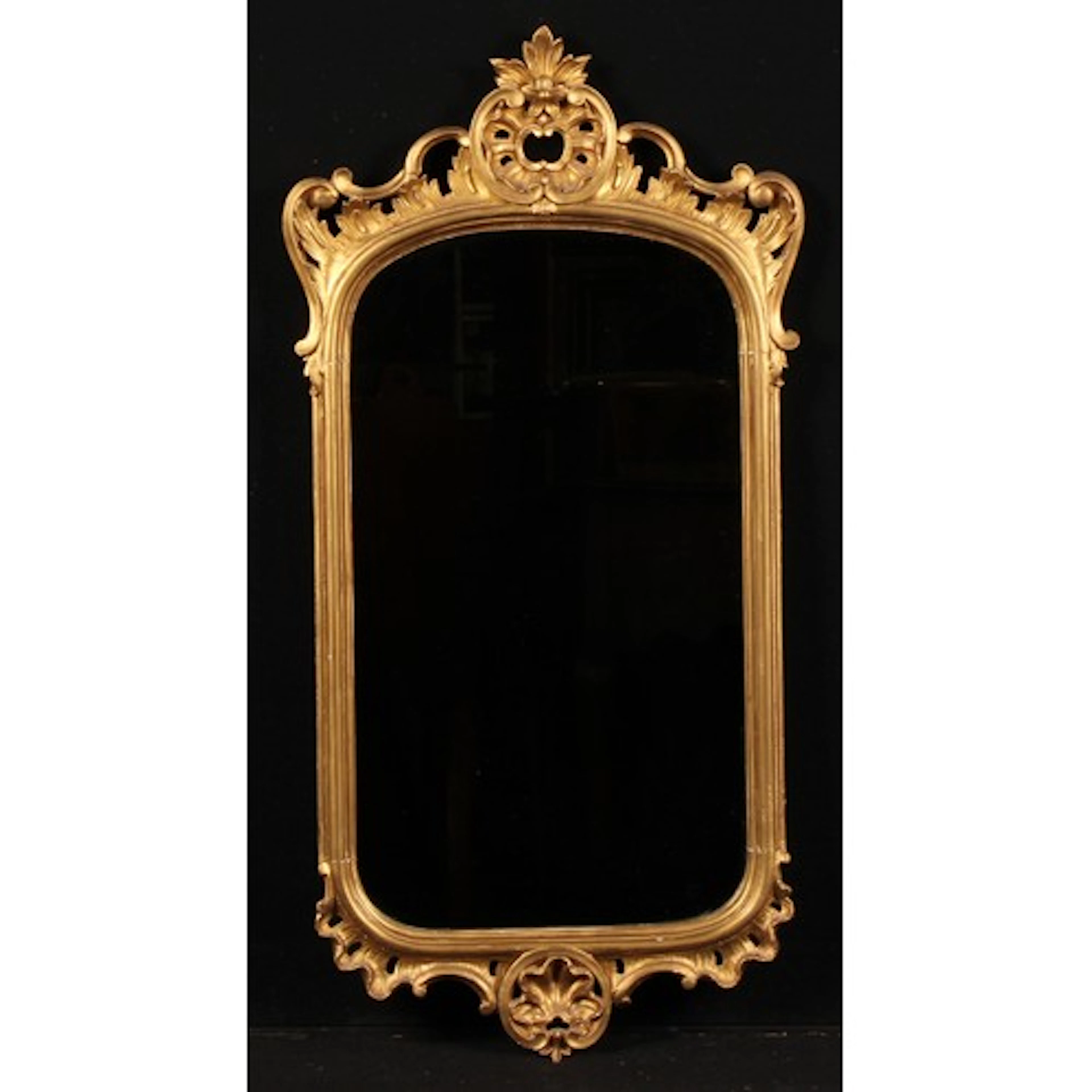 An early 20th century giltwood and gesso pier glass, in the ...