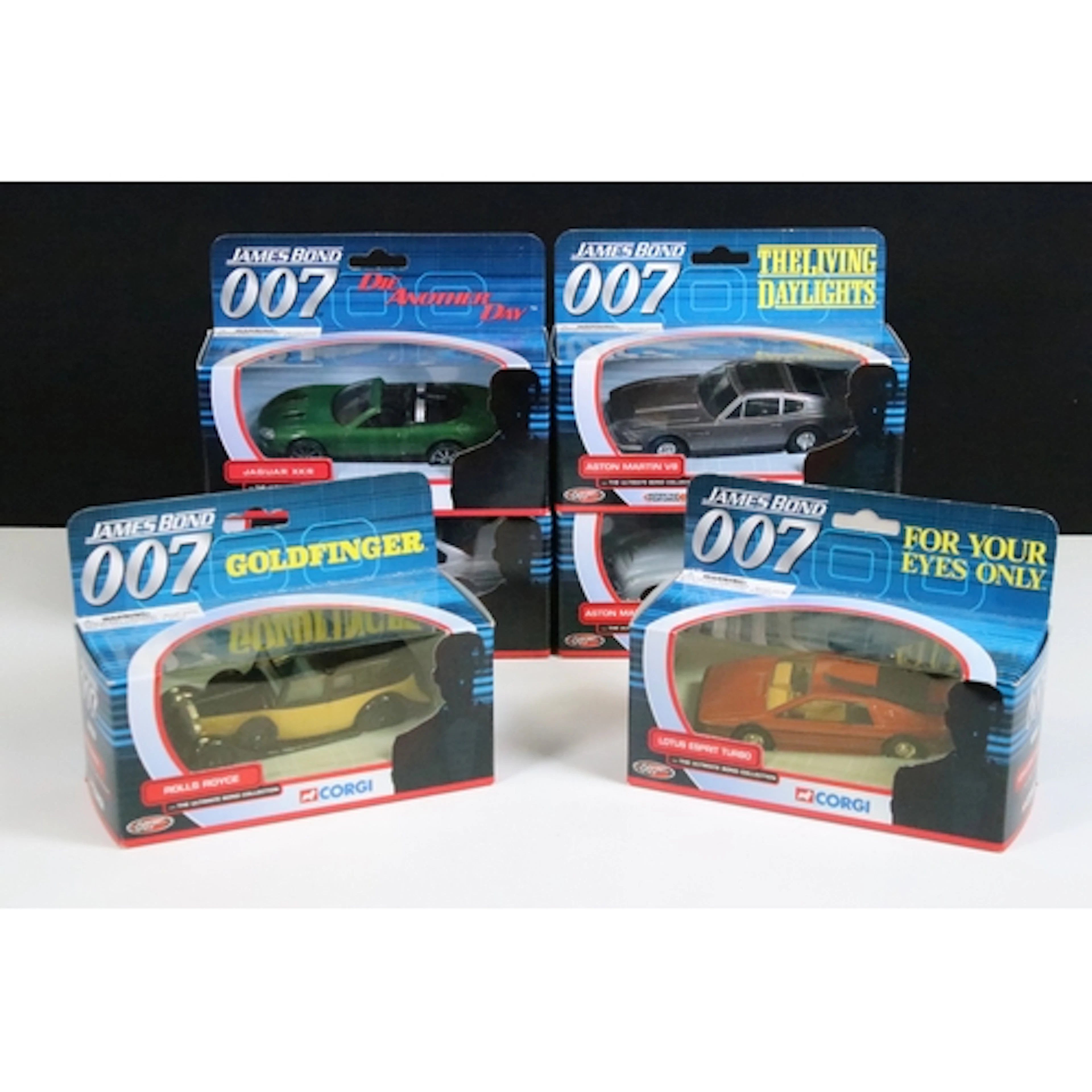Six boxed Corgi 007 40th Anniversary diecast models to inclu...