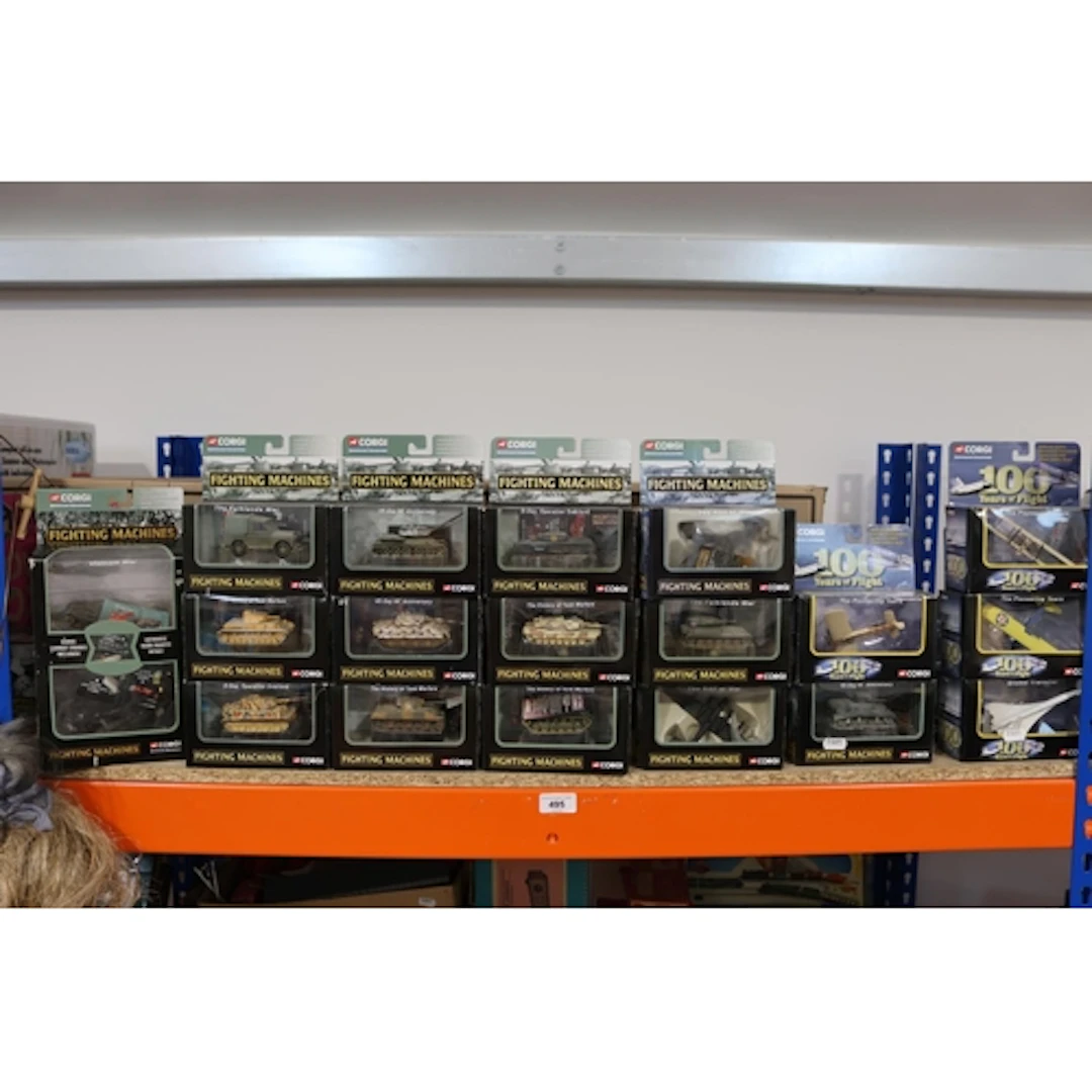 Corgi Fighting Machines and 100 Years of Flight diecast mode...