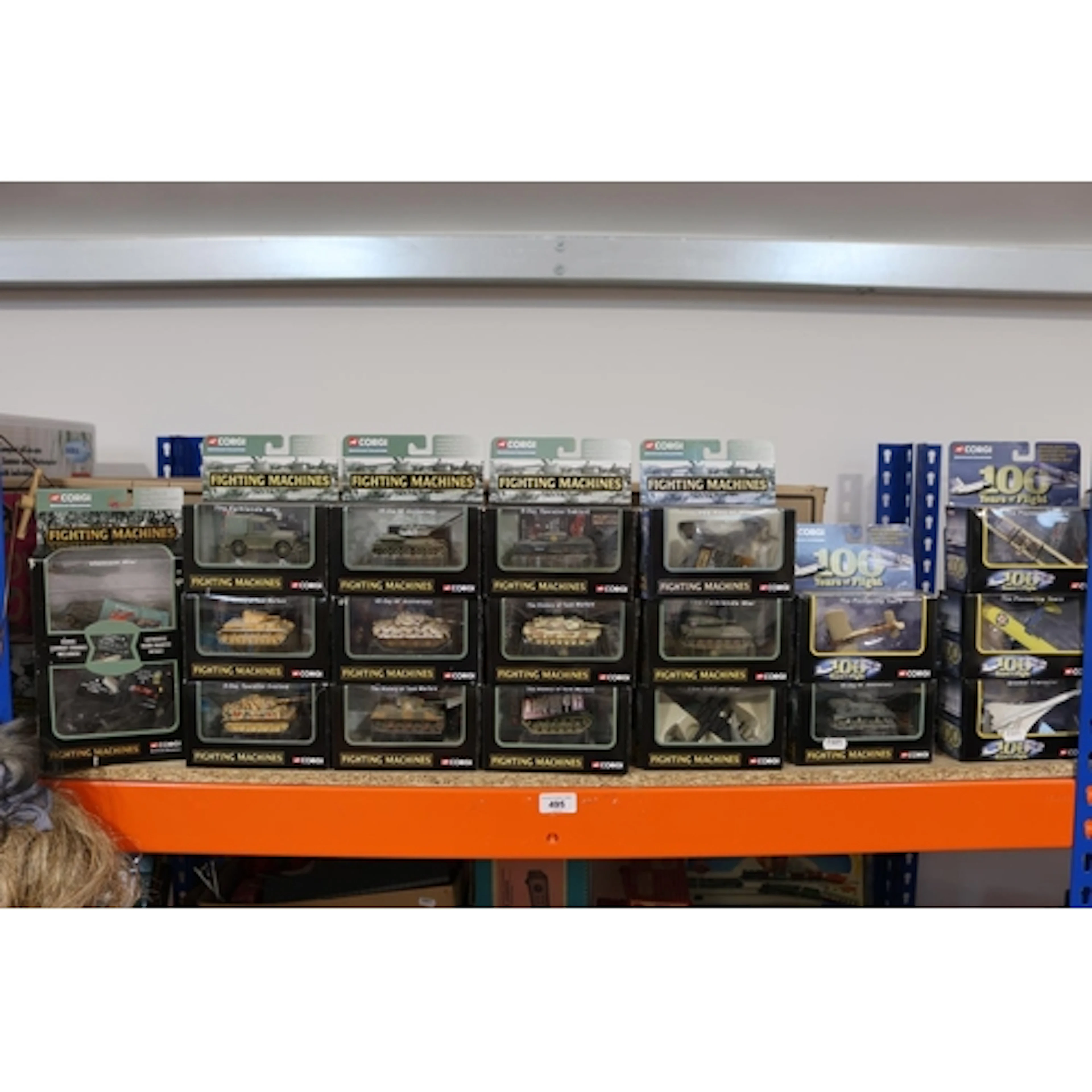 Corgi Fighting Machines and 100 Years of Flight diecast mode...