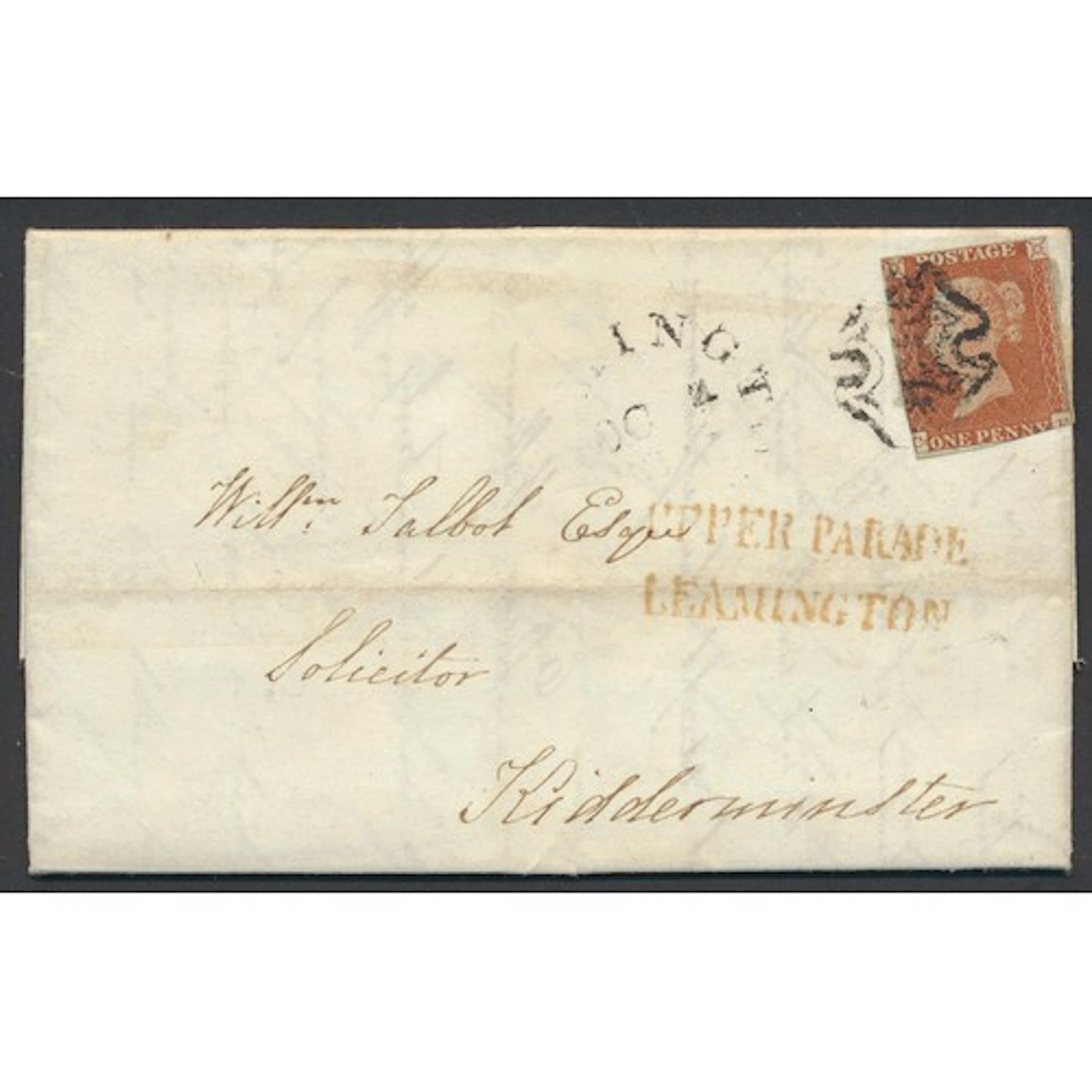 A significant collection of postal history contained in 4 sm...