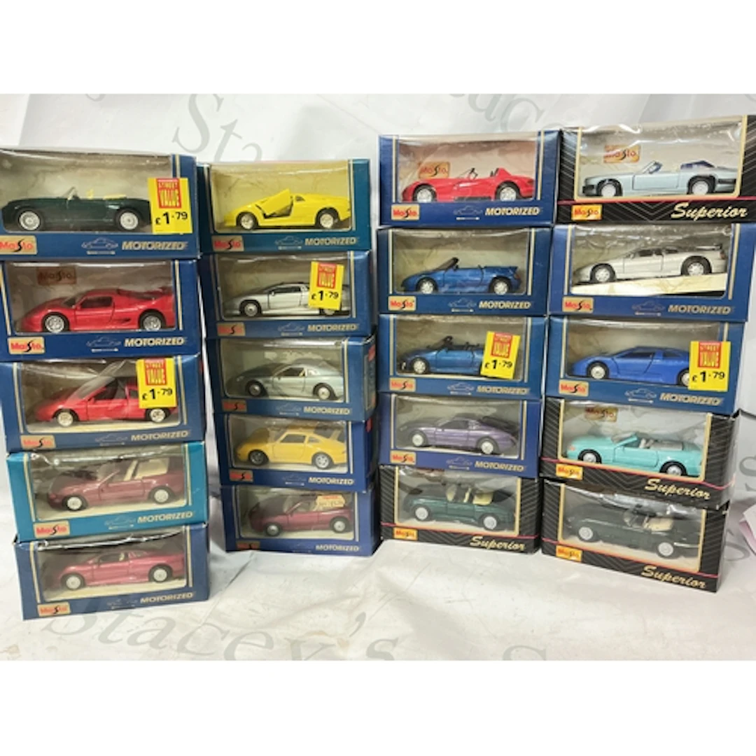 A Collection Of Boxed Maisto 1/37 Scale Diecast. No Reserve.