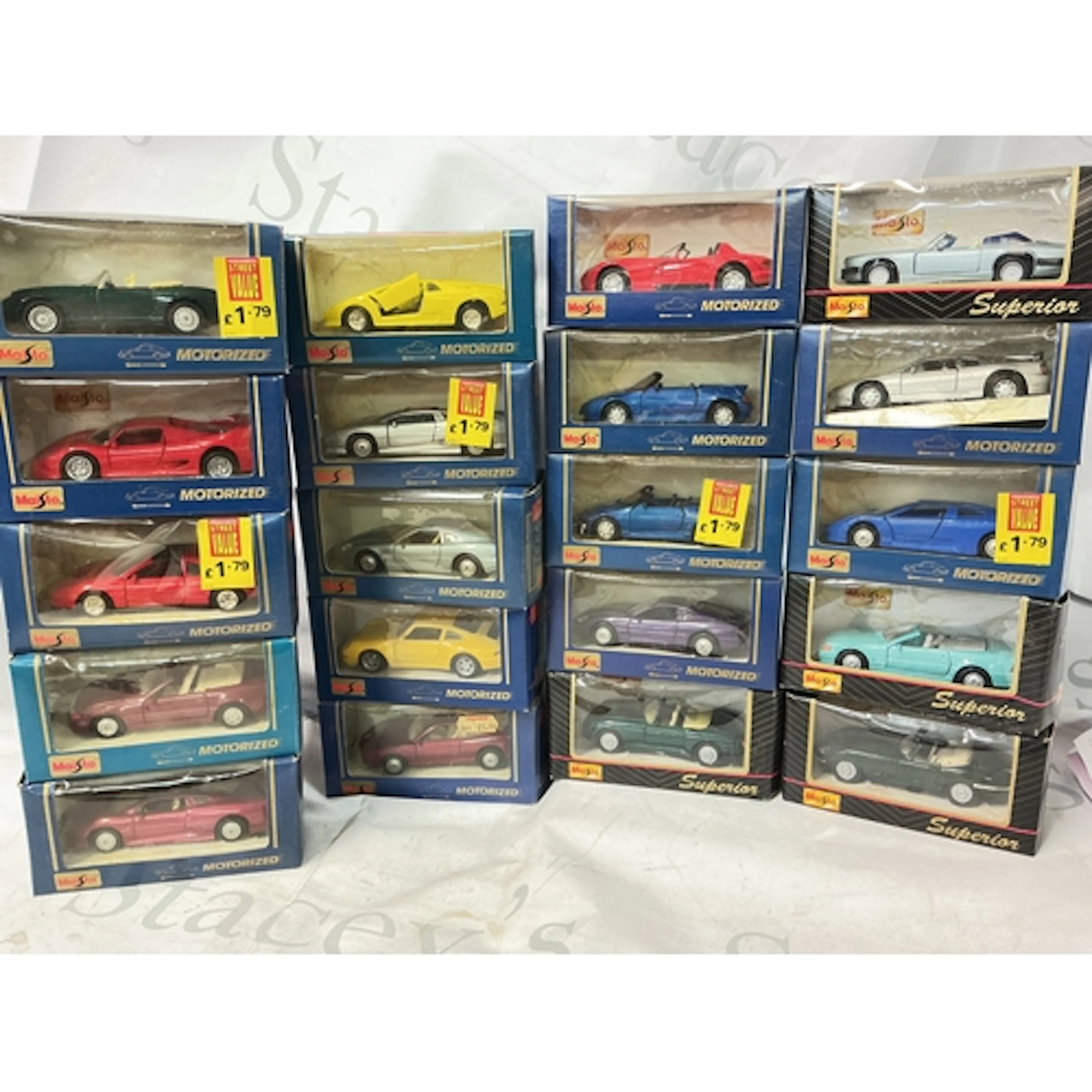 A Collection Of Boxed Maisto 1/37 Scale Diecast. No Reserve.