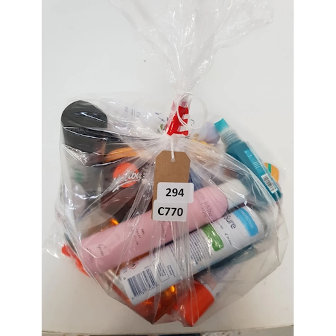ONE BAG OF USED COSMETICS Including Malibu, John Frida, Sur...