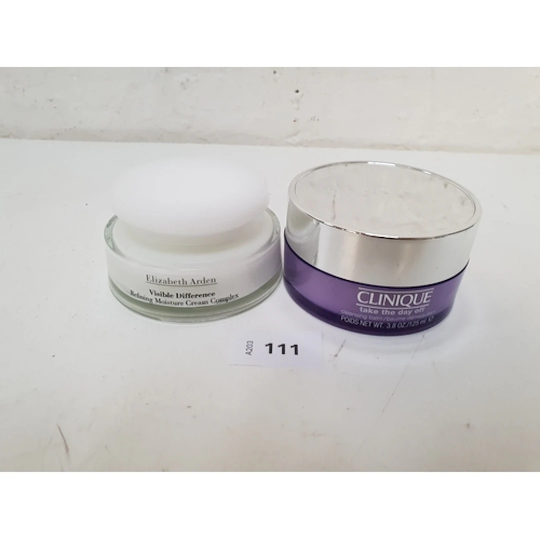 TWO BRAND NEW TOILETRIES INC. CLINIQUE CLEANING BALM 125ML, ...