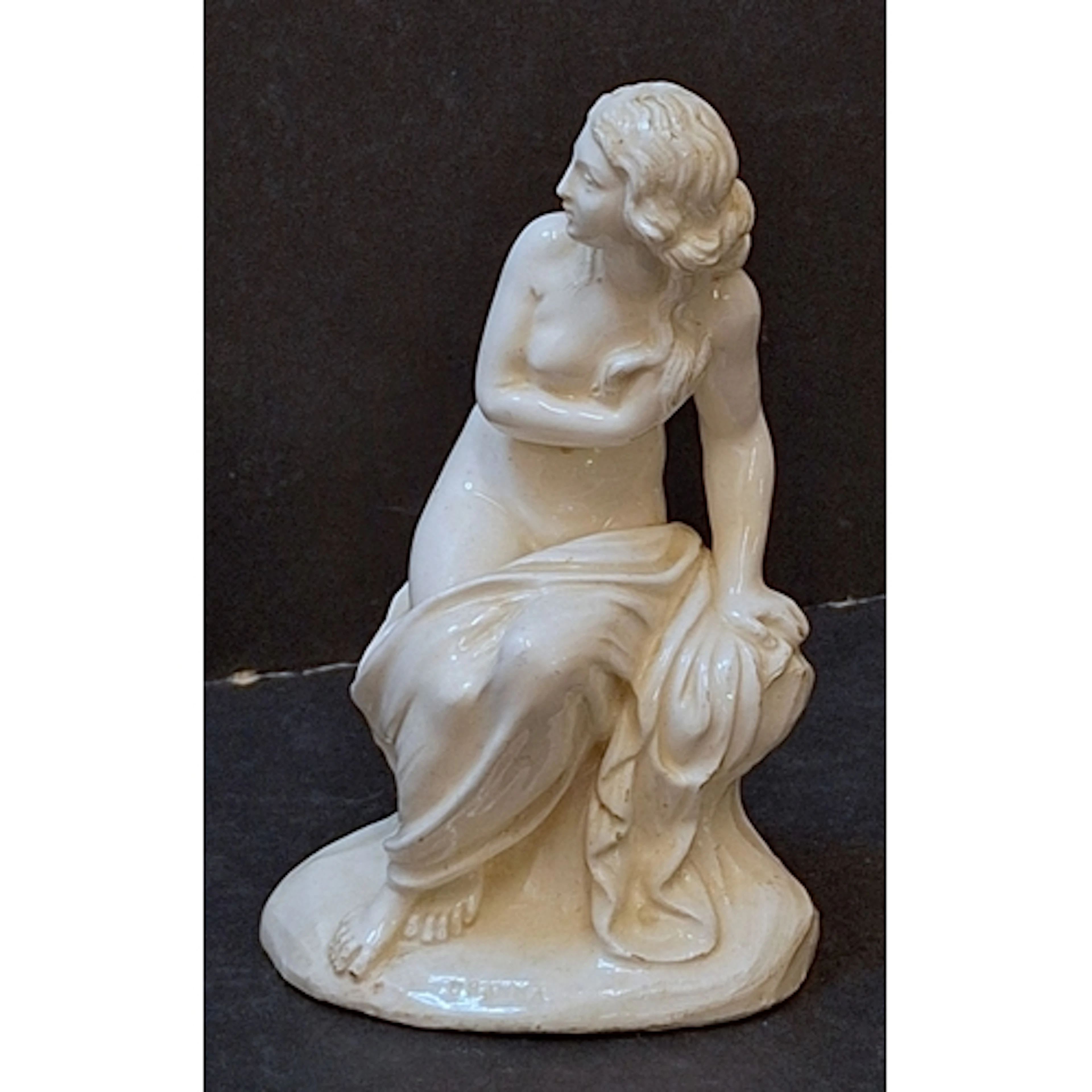 Parian Figurine titled Susanna marked to base with incised N...