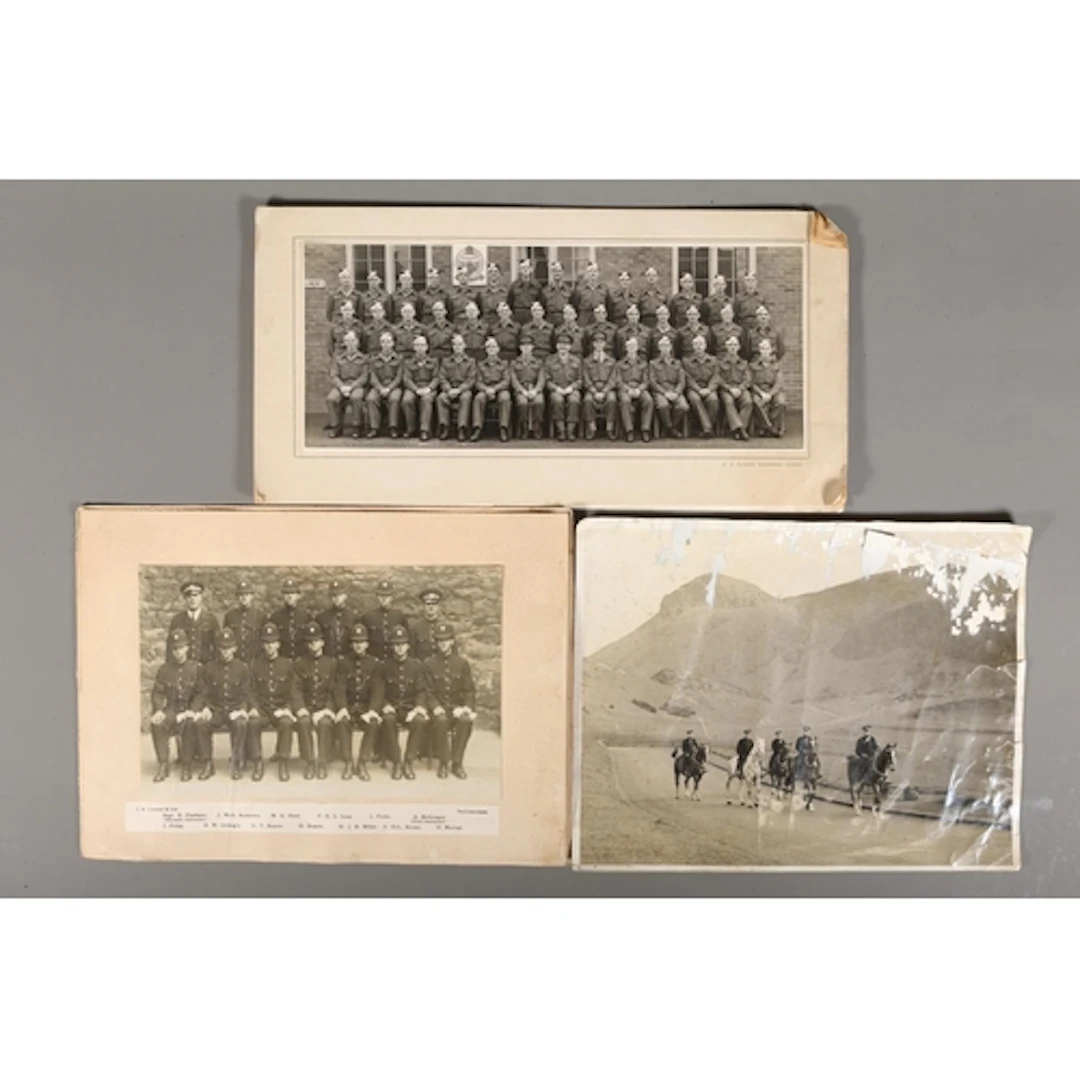 Box containing ephemera to include loose stamps, postcards, ...