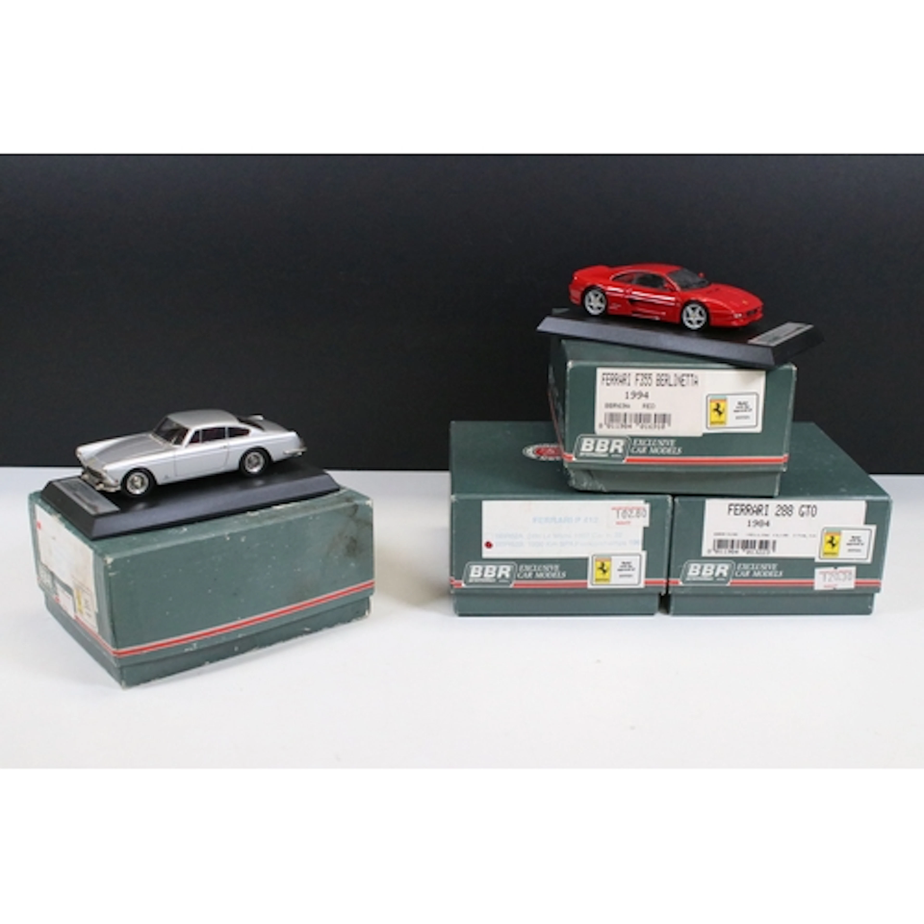 Four boxed BBR Promotion Models diecast models to include BB...