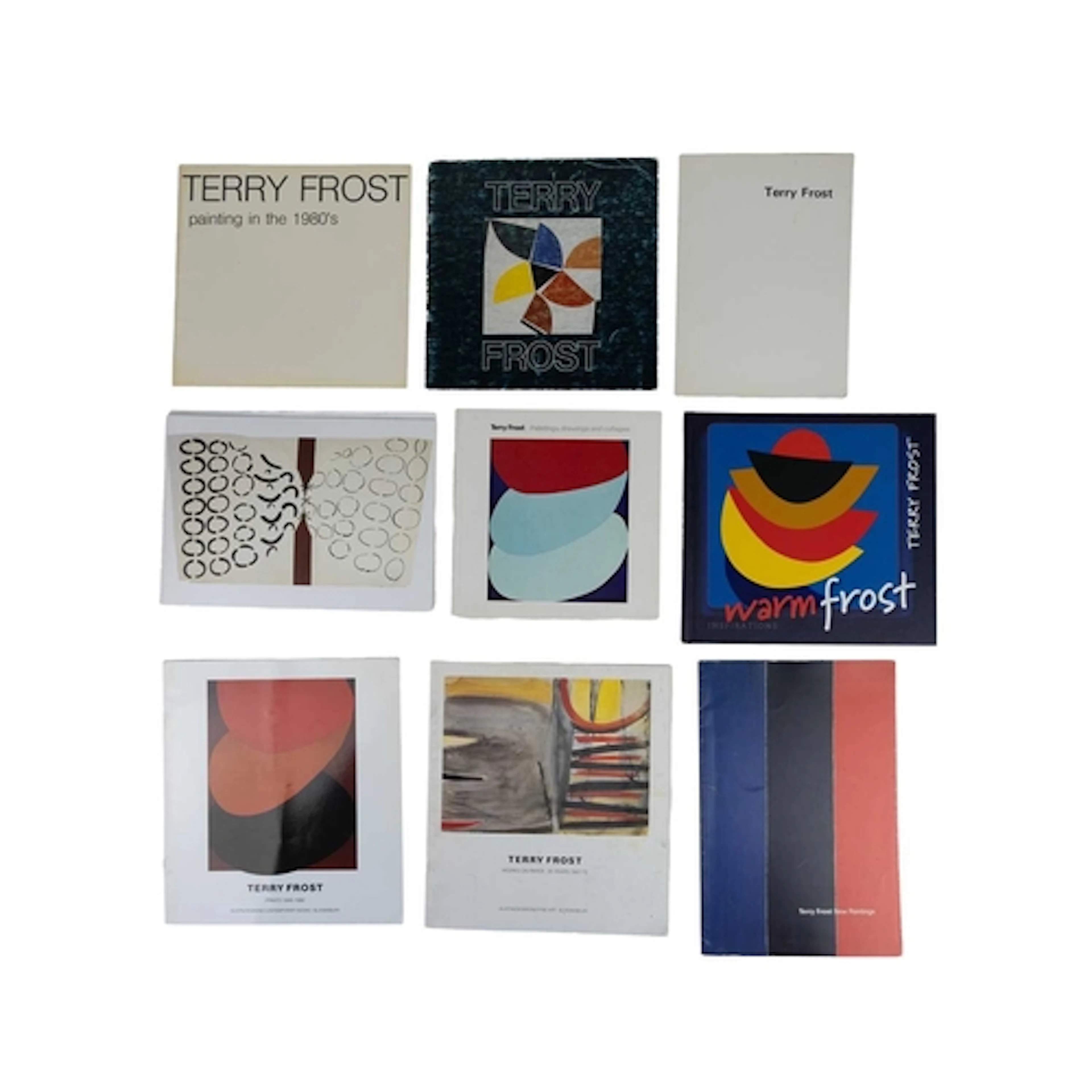(Signed) Terry Frost Fifteen exhibition catalogues, one bein...