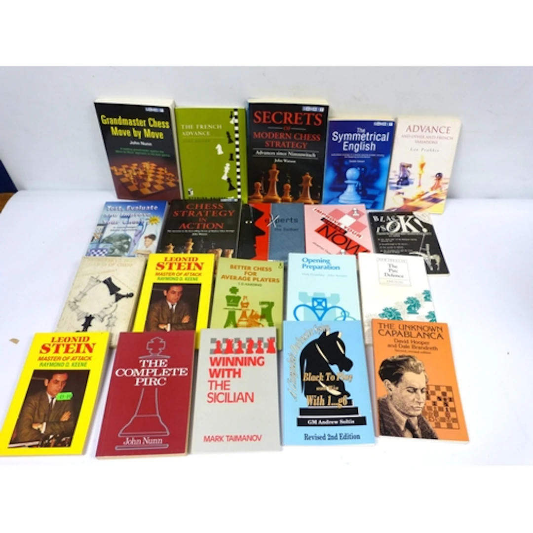 Chess. A carton of various softback publications....