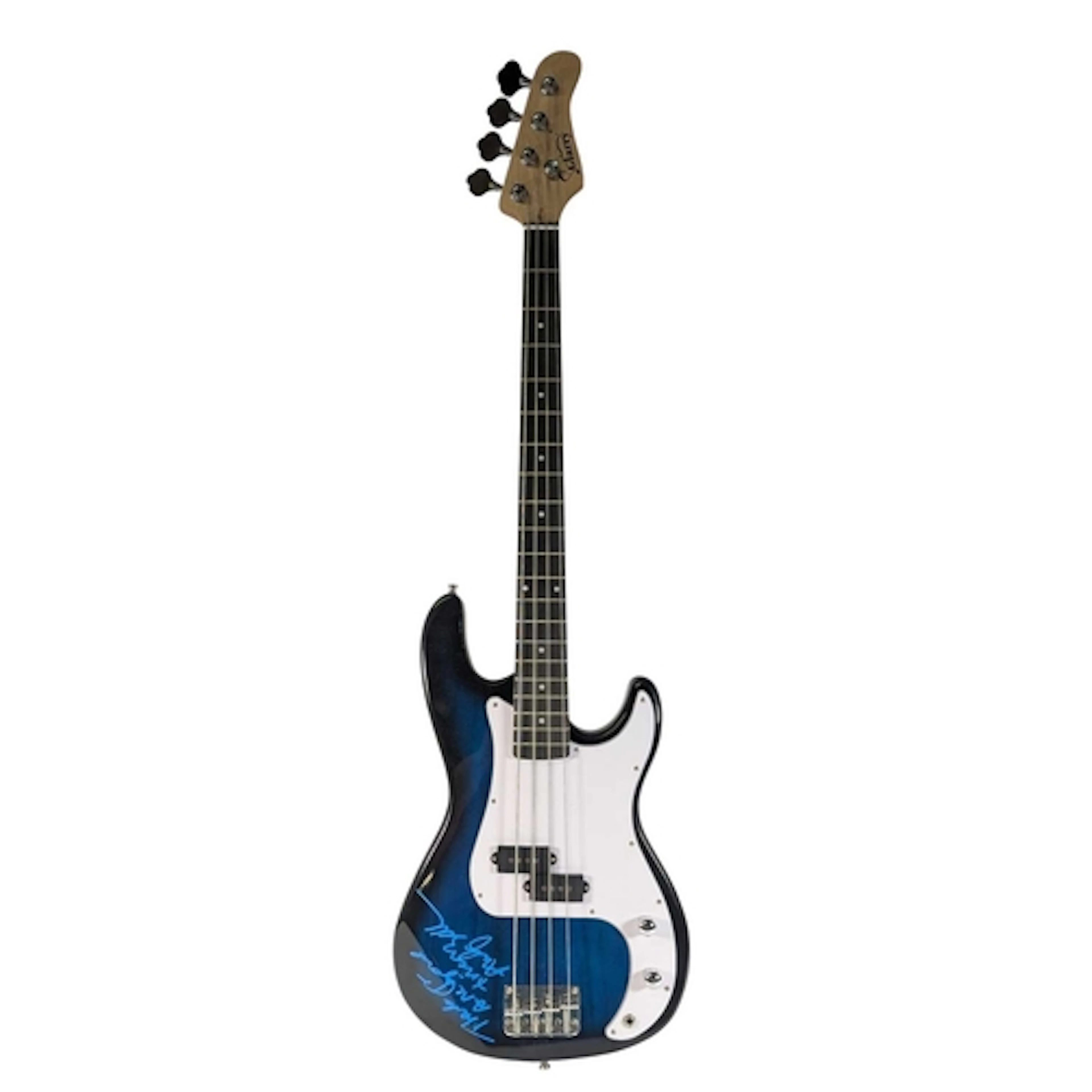 Erasure (band) - Andy Bell - autographed Glarry bass guitar ...