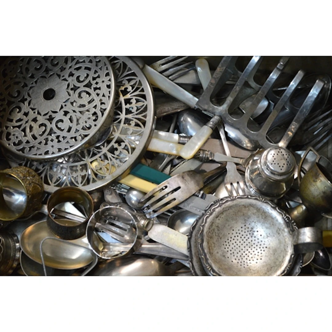 Quantity of silver plated cutlery