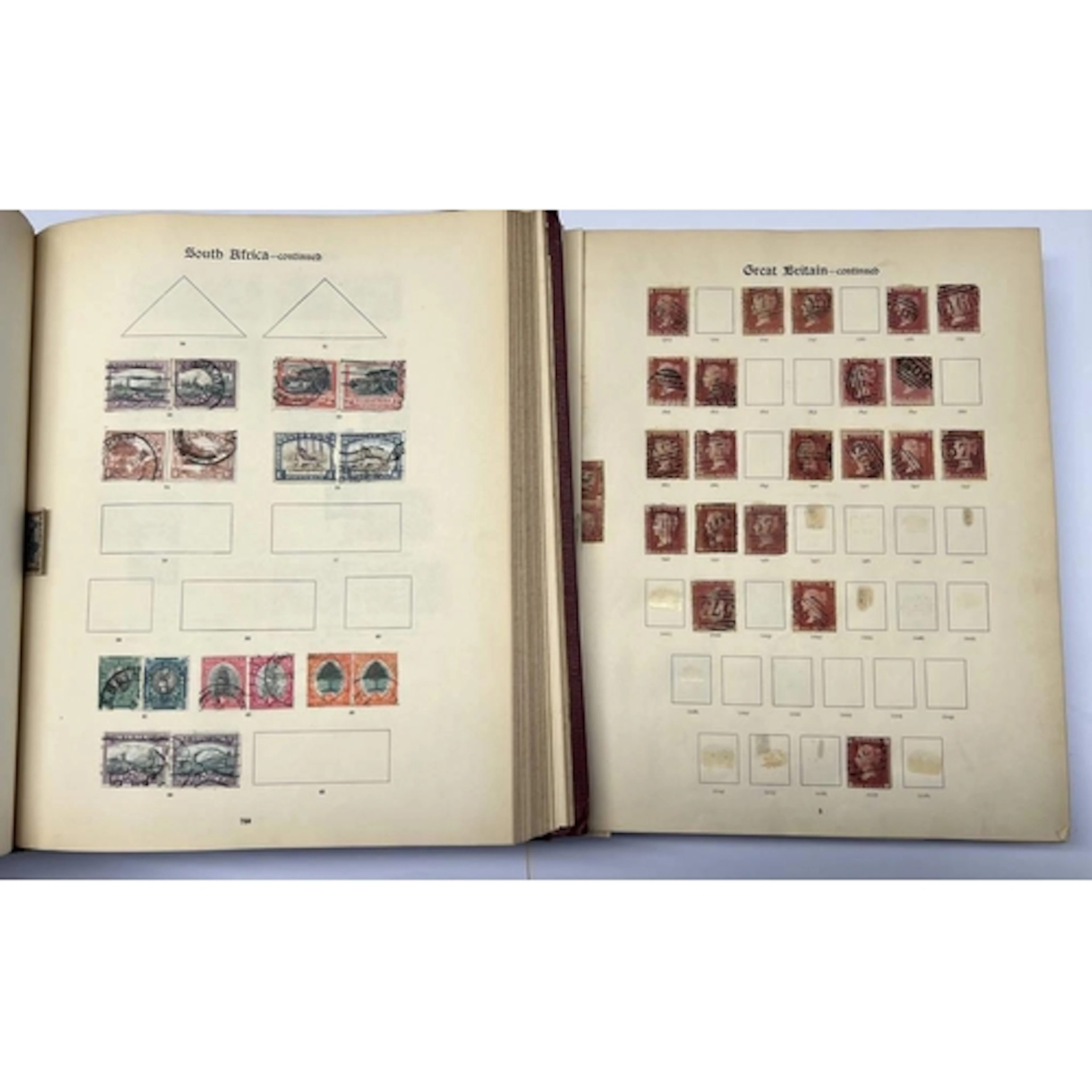 2 'NEW IMPERIAL' STAMP ALBUMS OF WORLDWIDE STAMPS TO INCLUDE...