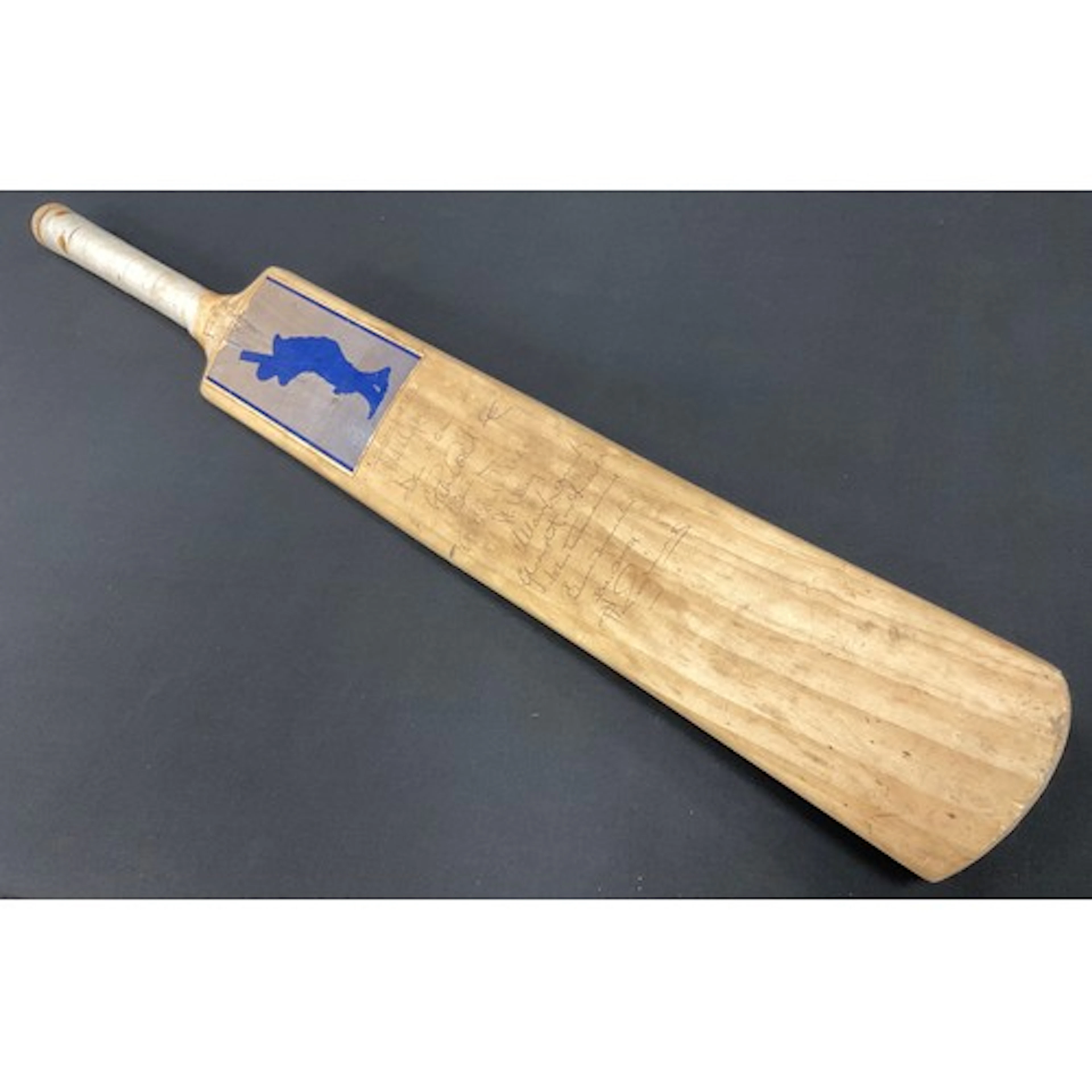 Cricket - a signed Leisure Pro cricket bar, signed by Englan...