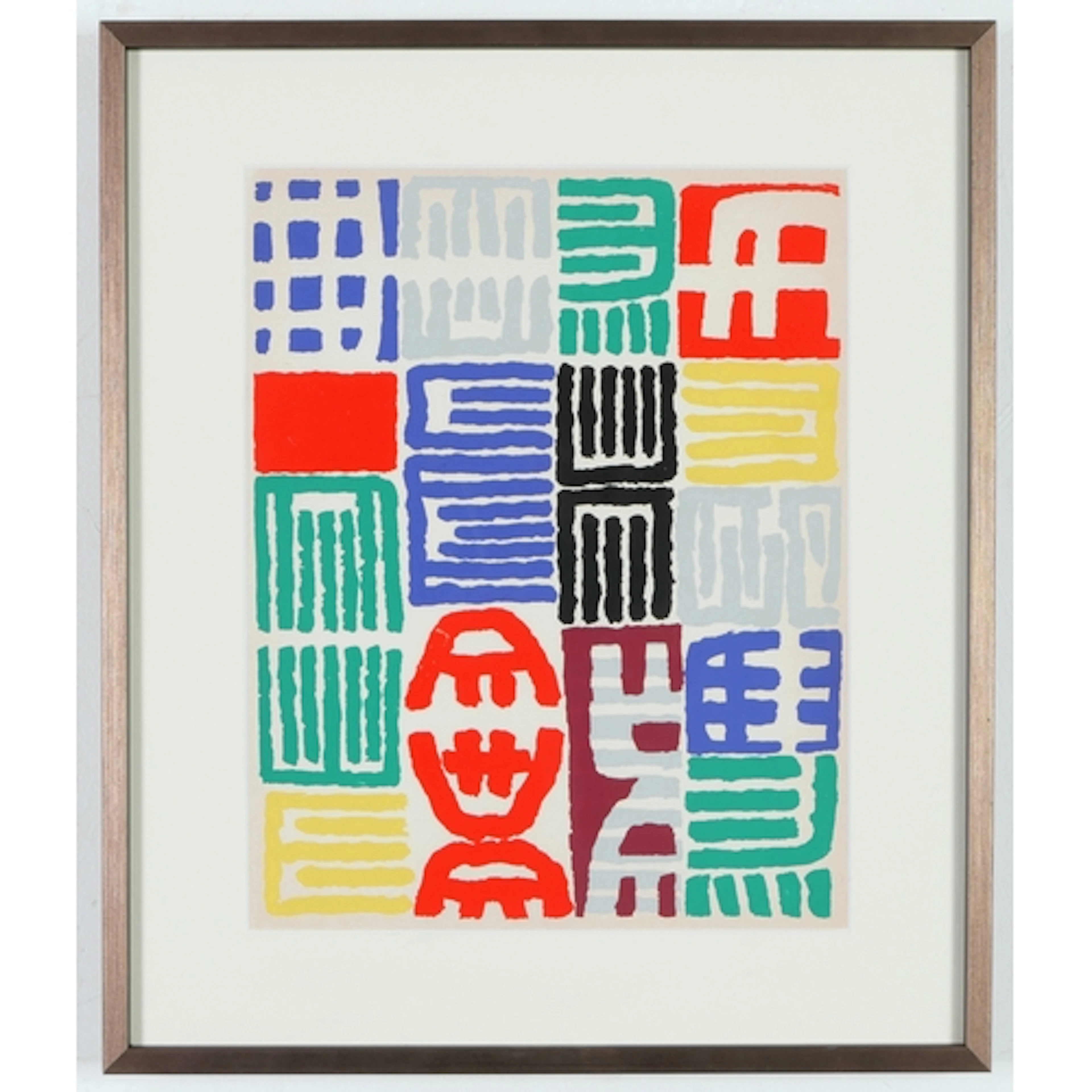 GIUSEPPE CAPOGROSSI (ITALIAN, 1900-1972): ABSTRACT COMPOSITI...