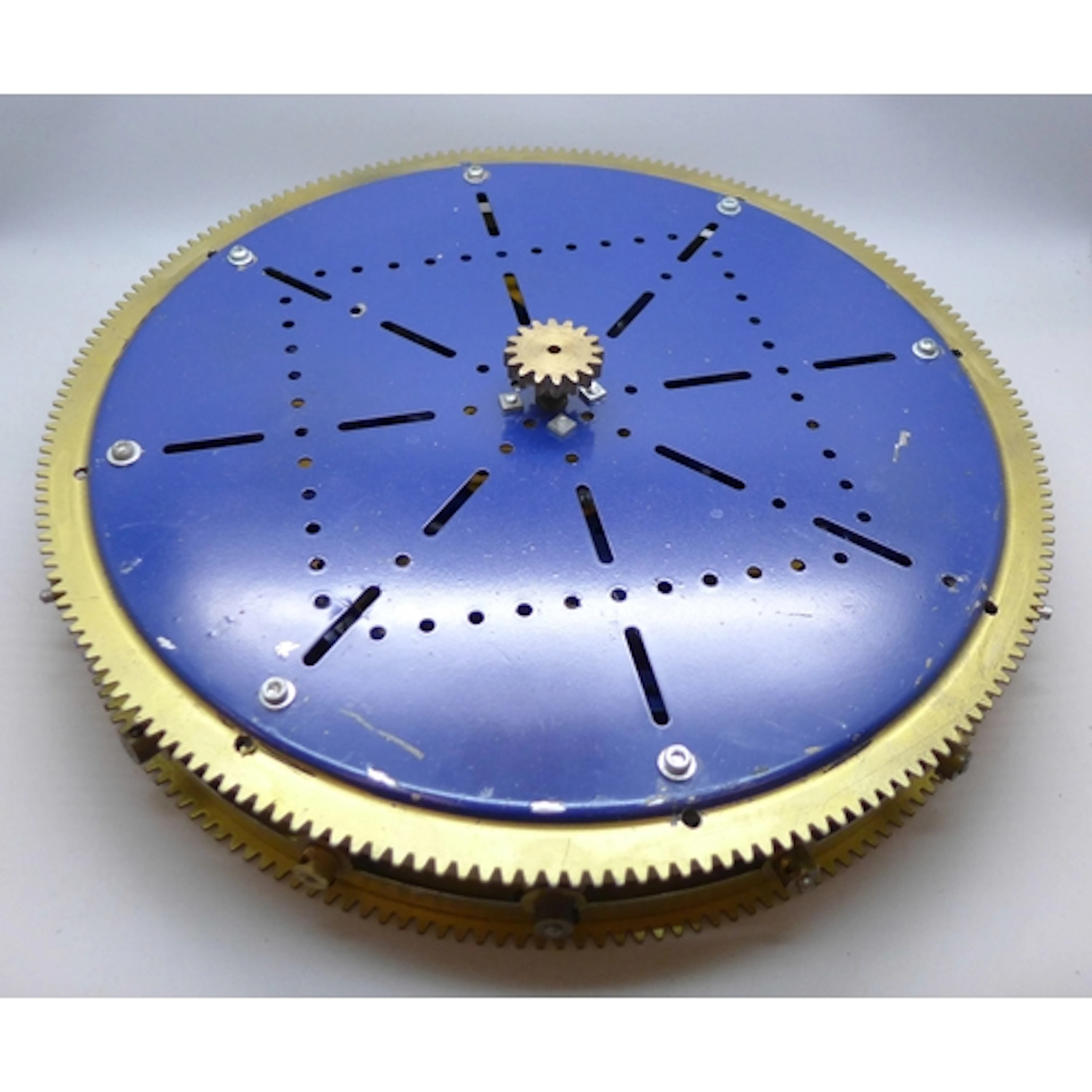 A Meccano P167 'geared roller bearing' for the large crane