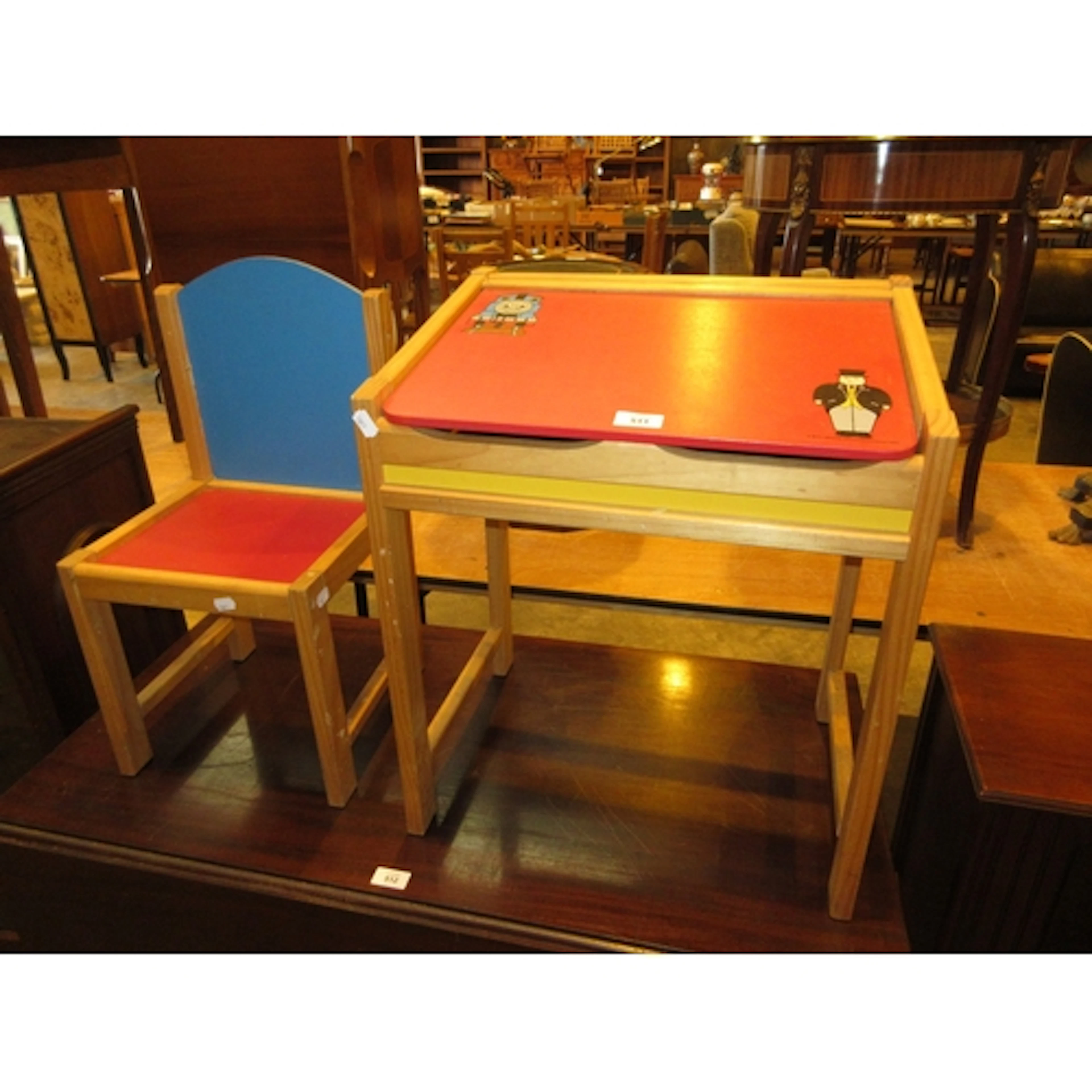 Childs Thomas The Tank Engine Desk and Chair