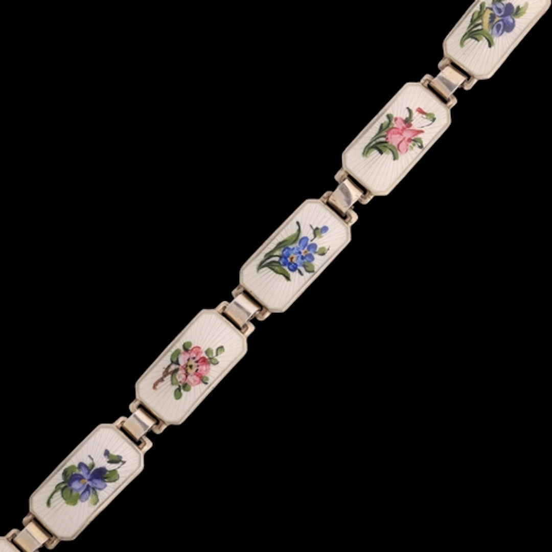 STEINGRIM WINTHER - an Art Deco style Danish sterling silver...