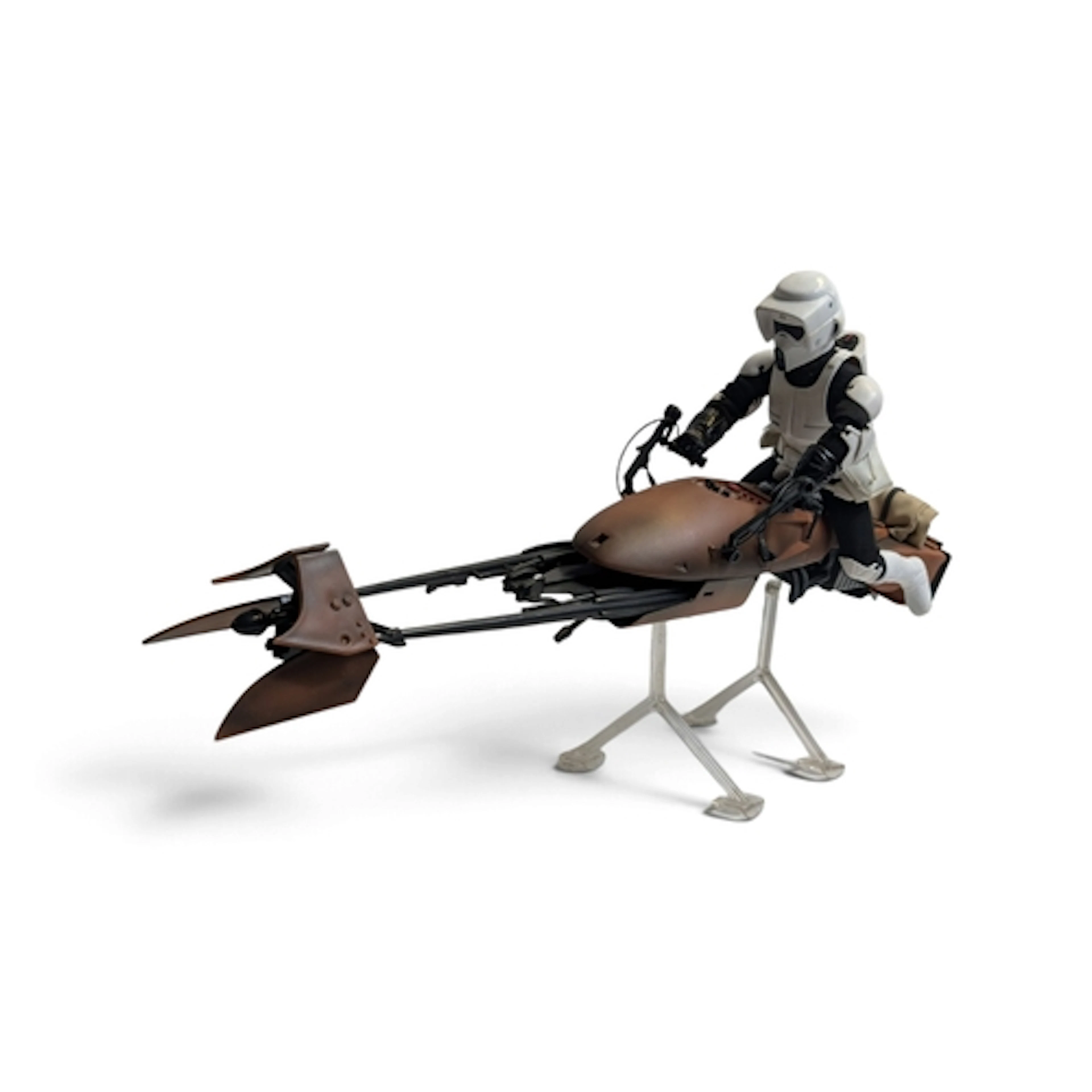 Star Wars 12" Scout Trooper on Speeder Bike by Hasbro.