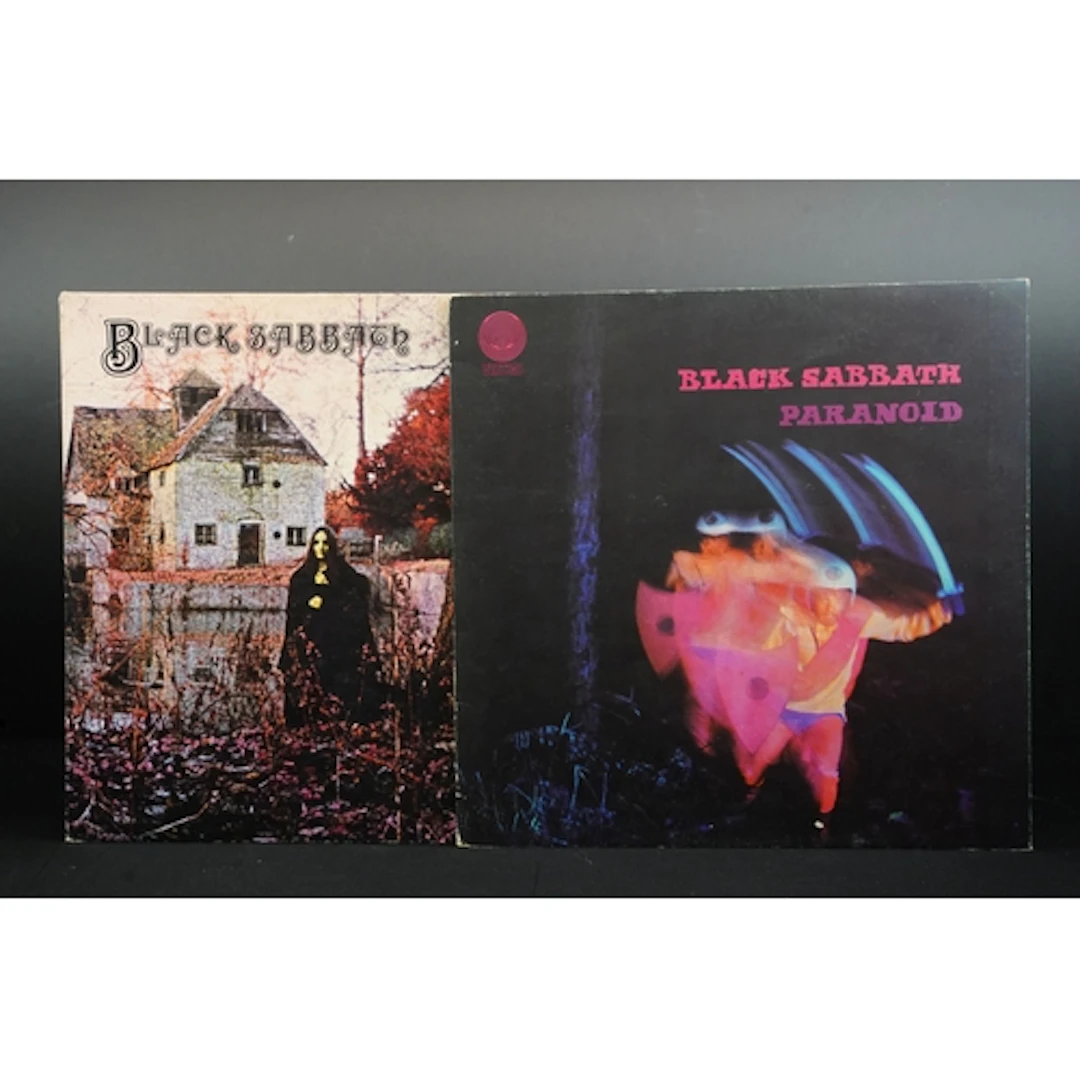 Vinyl - 2 Black Sabbath original UK pressing LPs on Vertigo ...