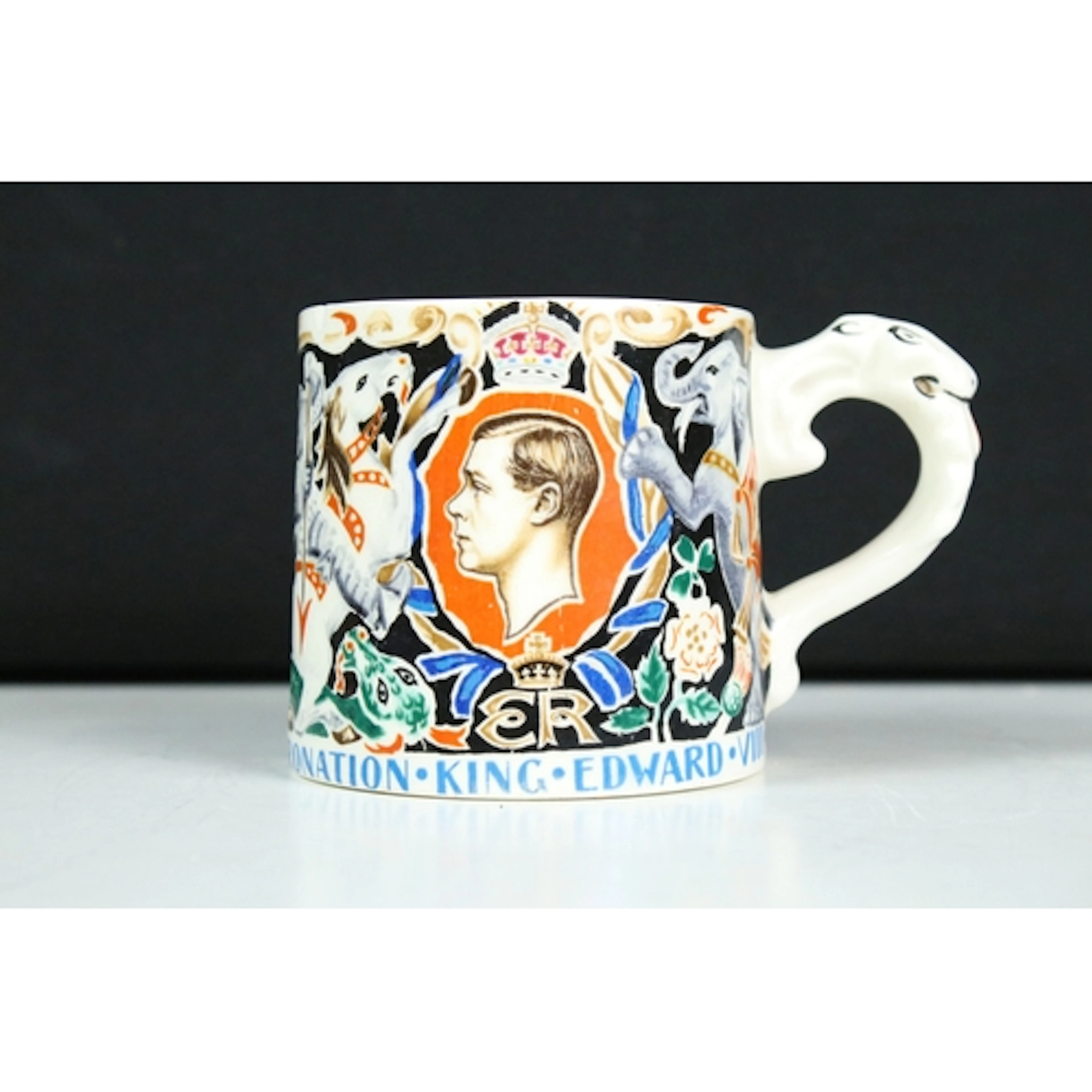 Dame Laura Knight commemorative mug for the Coronation of Ki...