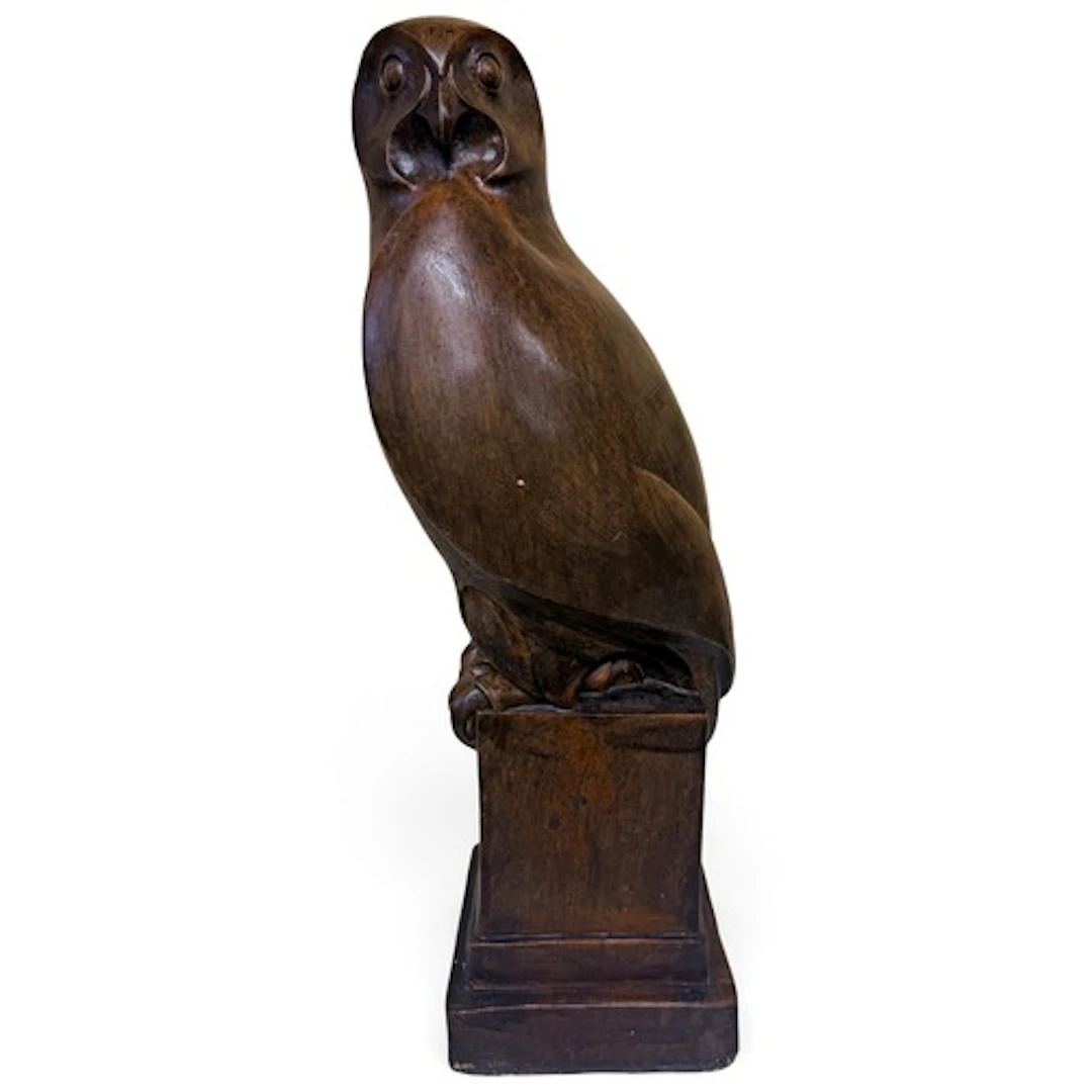 A large decorative garden or patio ornament in the form of a...