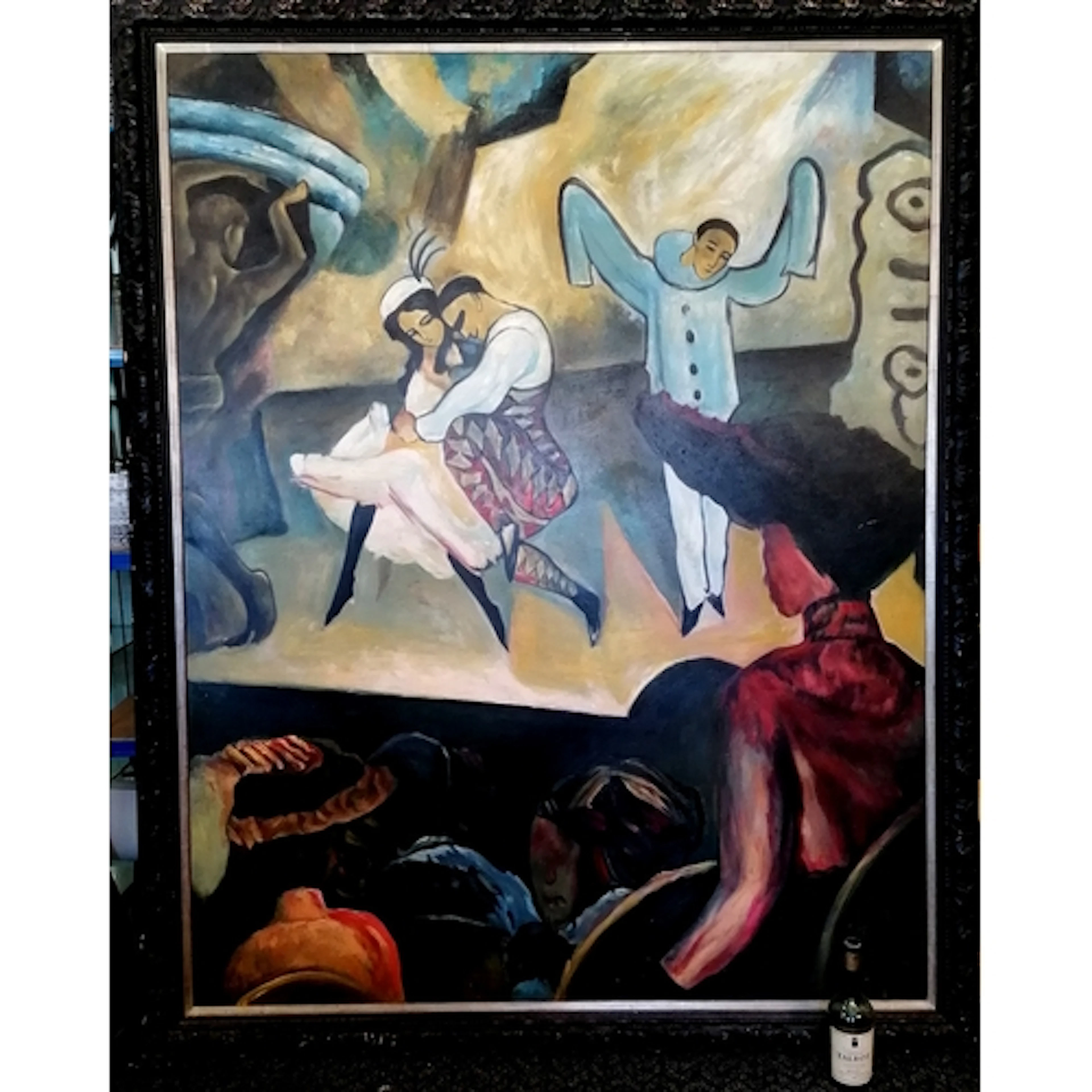 Very large oil painting based upon the 1912 painting 'Russis...