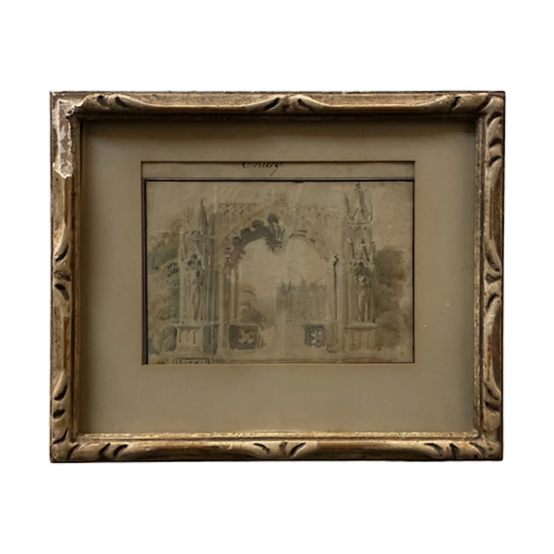 Attributed to Claude Émile Thiery (1828-1895) - 'Fragment Go...