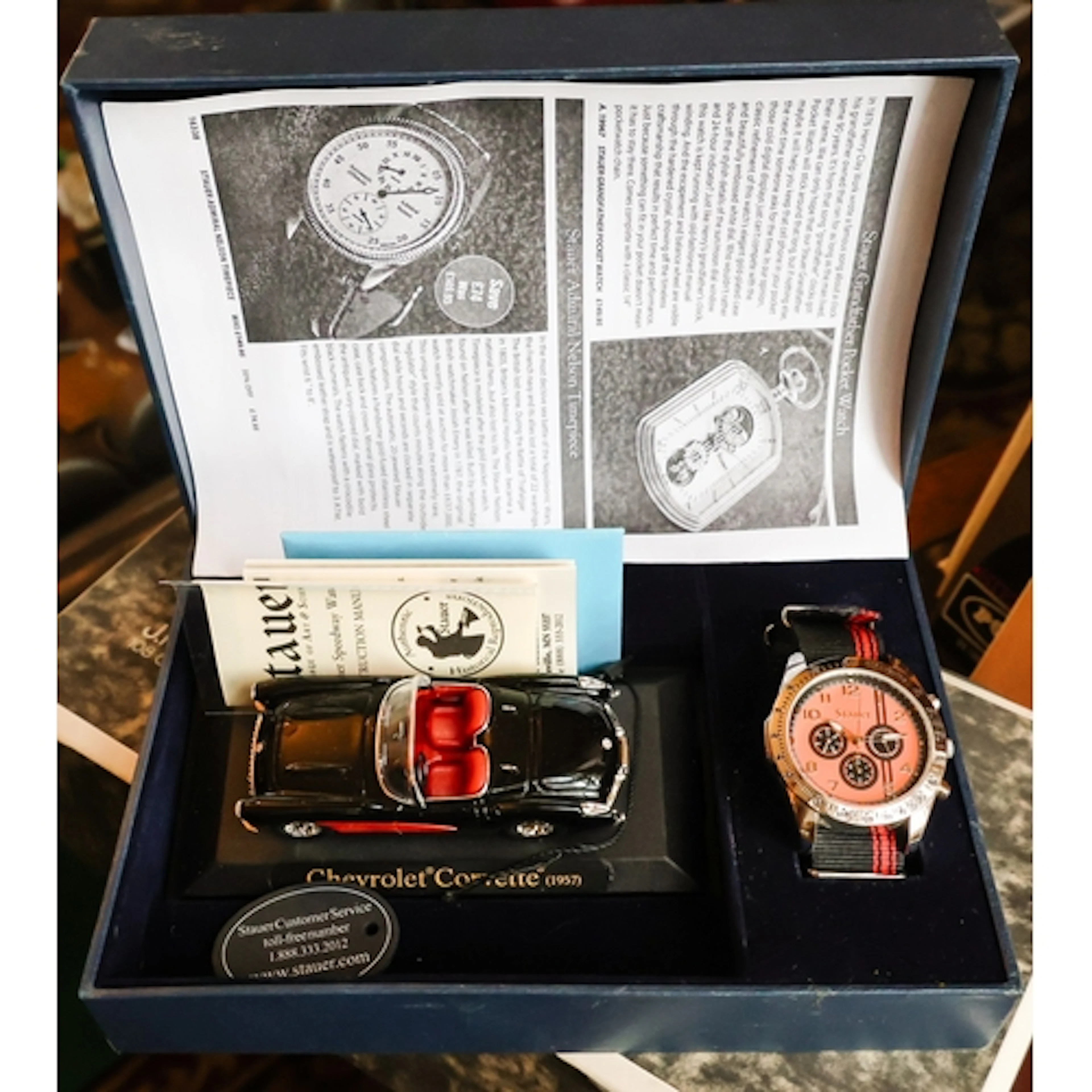 Stauer Gentleman's Chronograph Wrist Watch with Presentation...