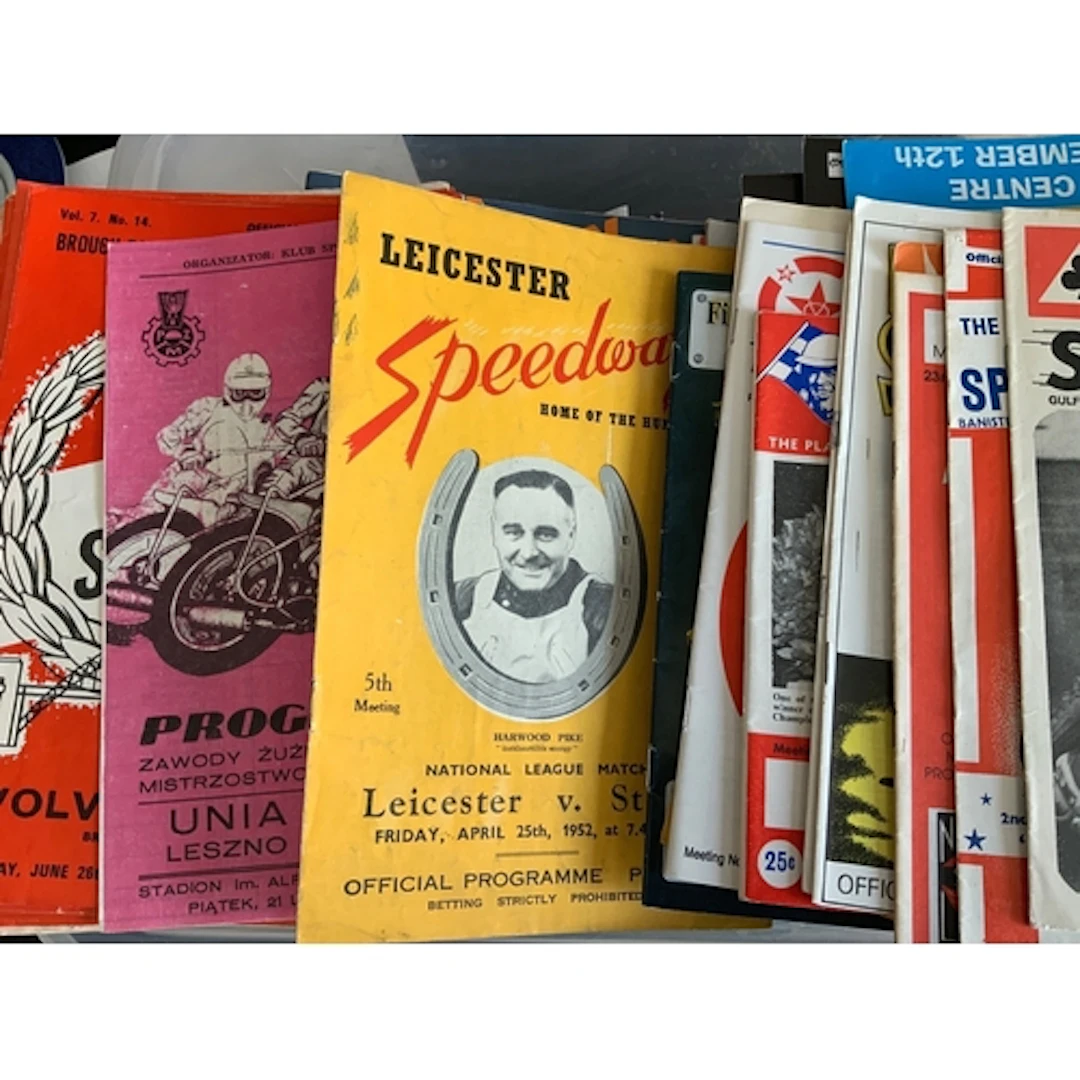 Speedway + Stock Car Racing Programmes: Wide range of tracks...