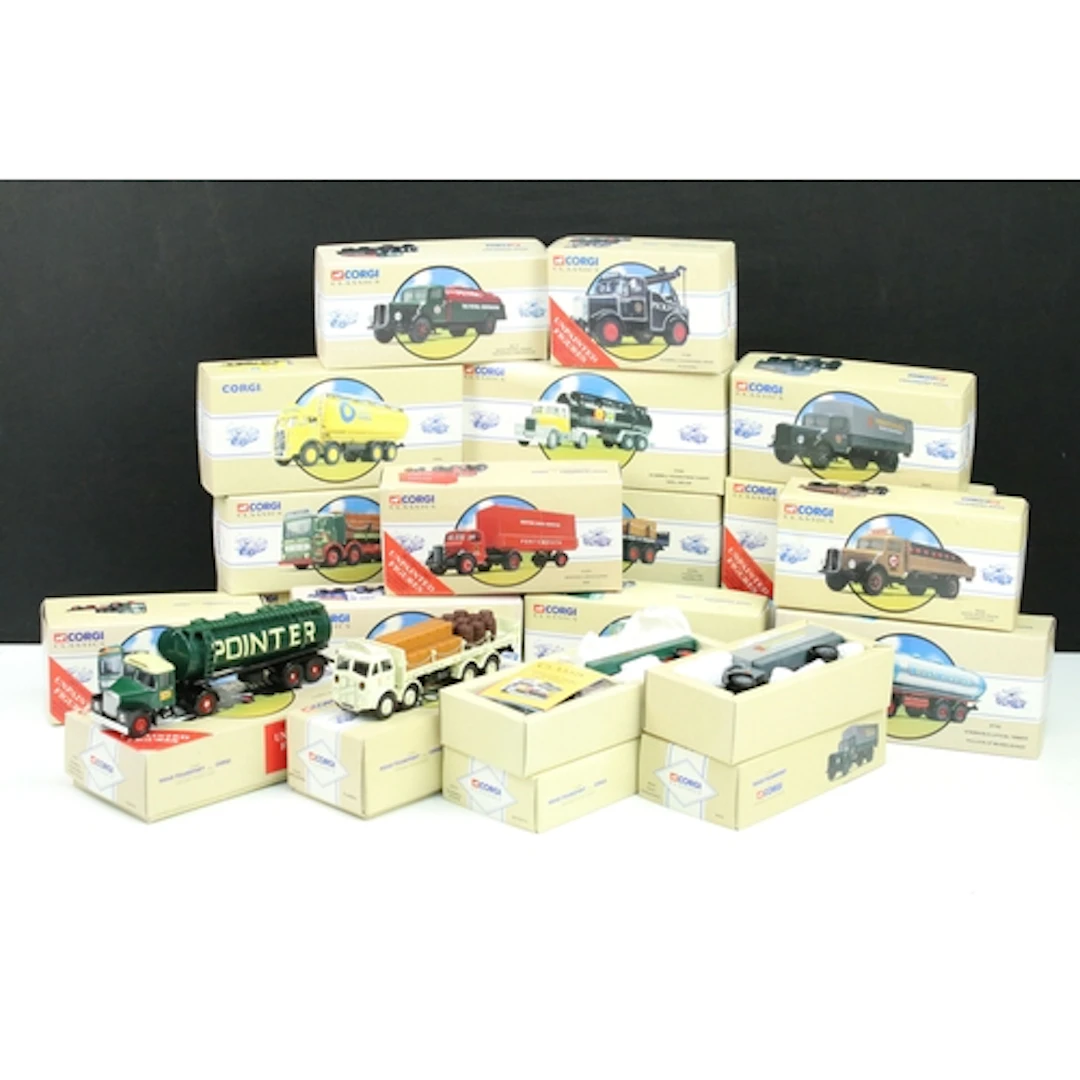 20 Boxed Corgi Road Transport diecast models to include 9736...