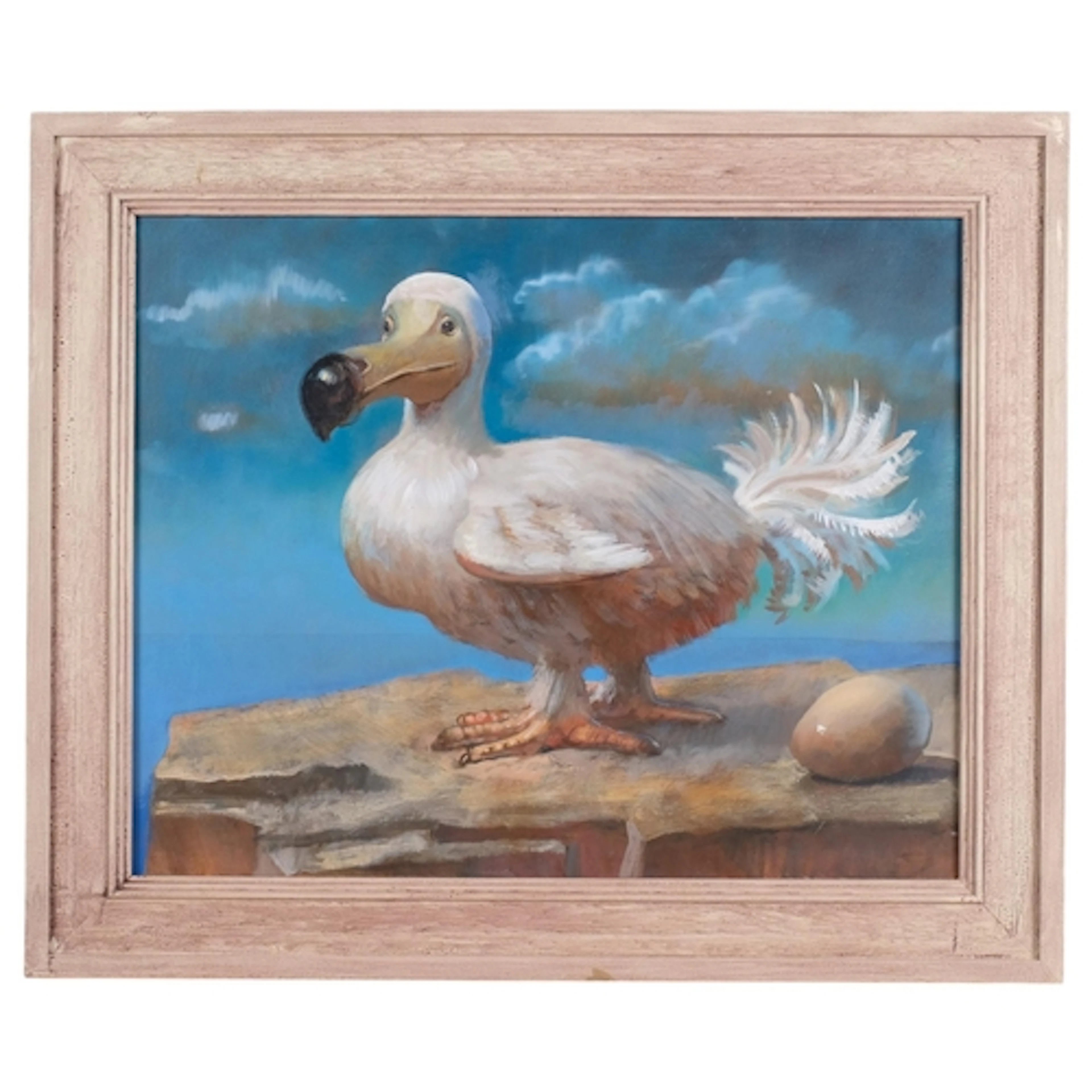 Julian Gordon Mitchell, Dodo, oil on canvas, 40cm x 50cm, fr...