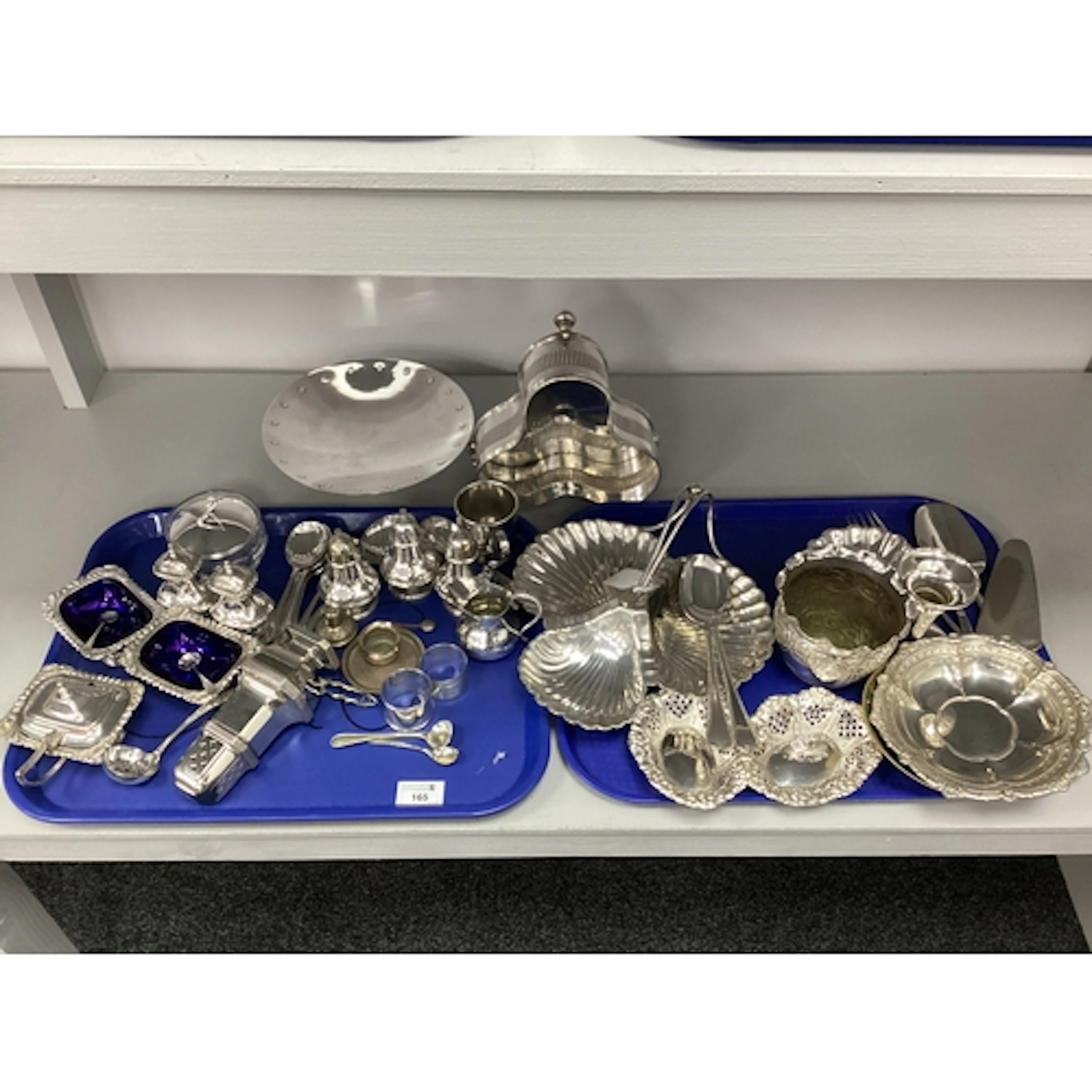 A Collection of Assorted Plated Ware, including plated on co...