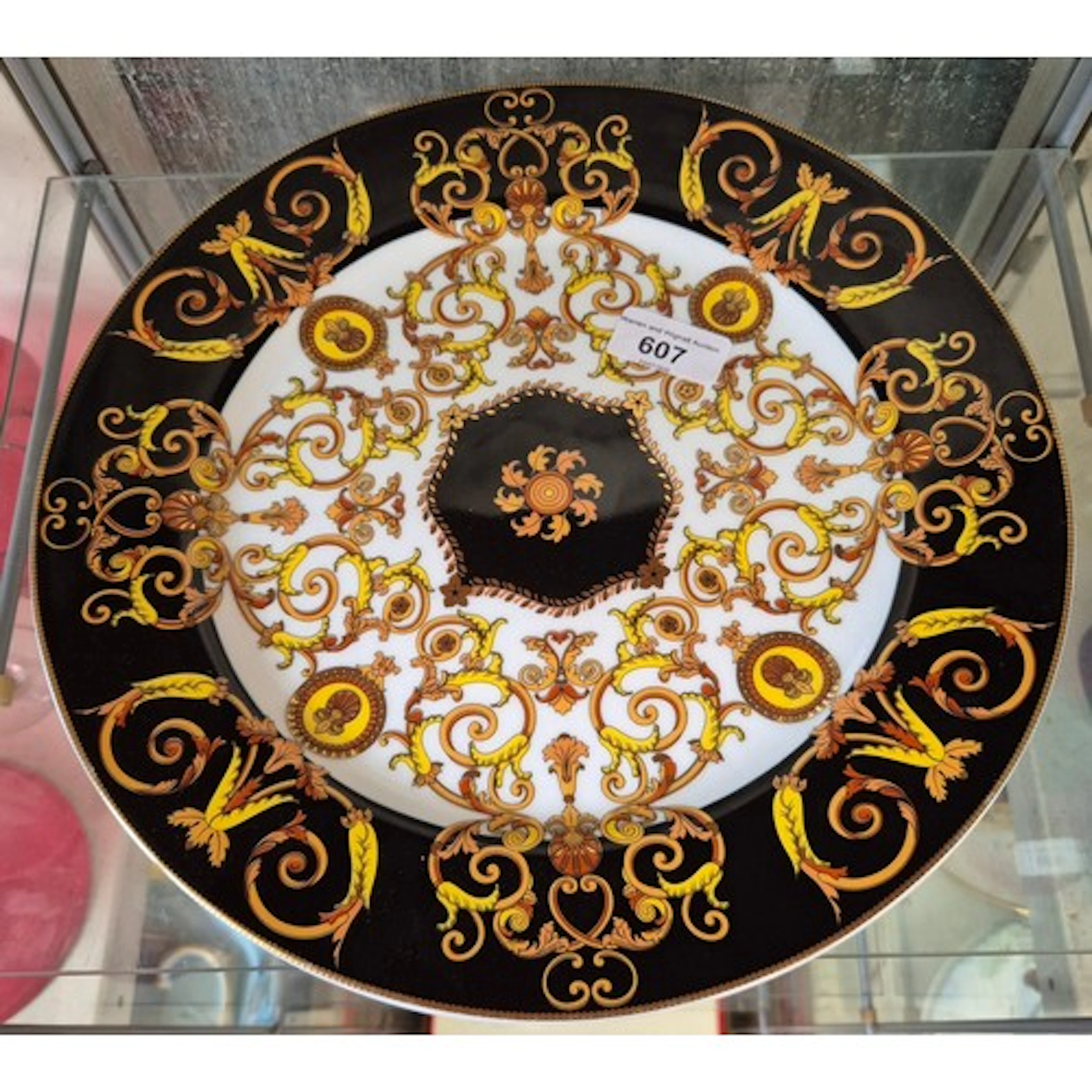 Rosenthal Versace Barocco plate