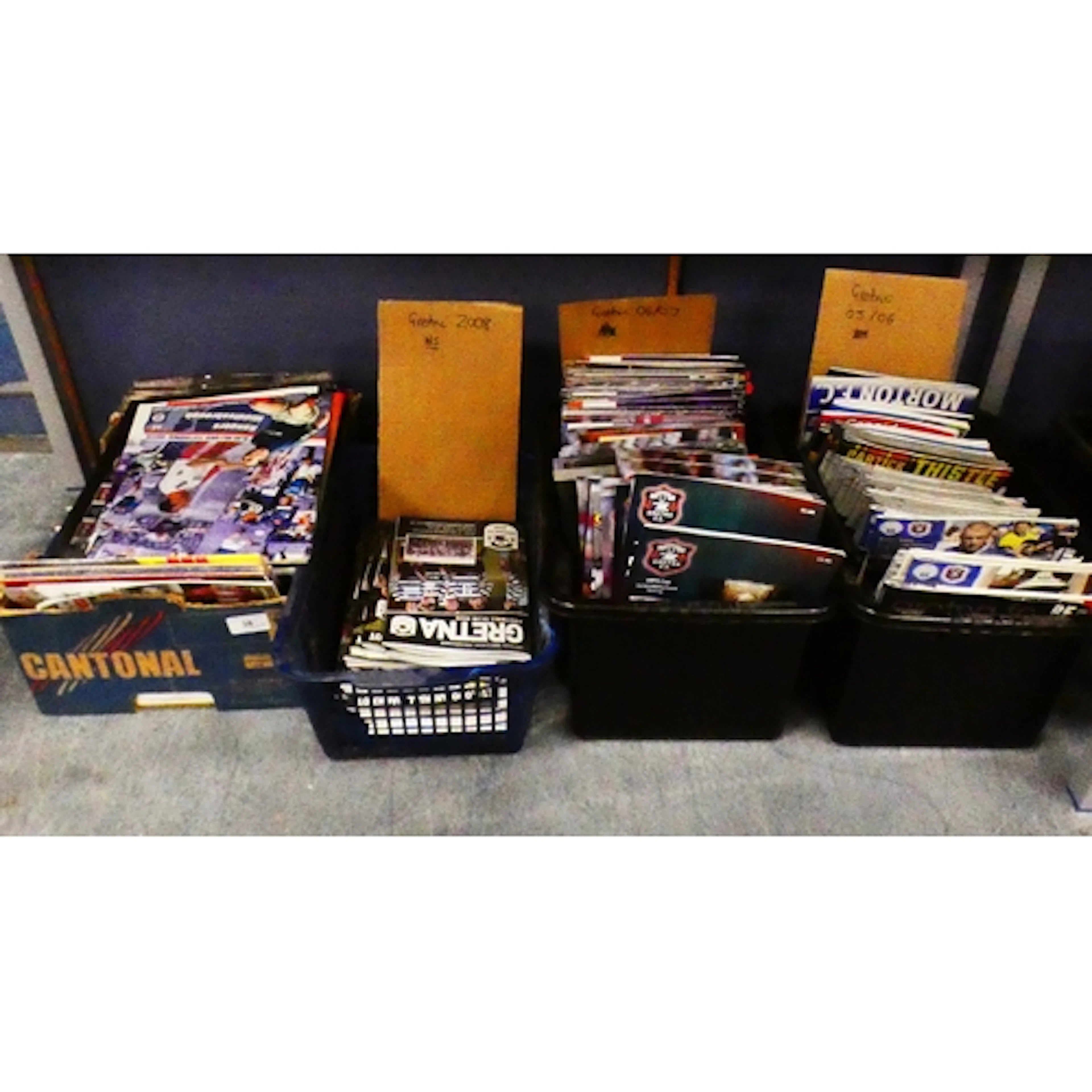 Large collection of Scottish Football programmes, mainly for...