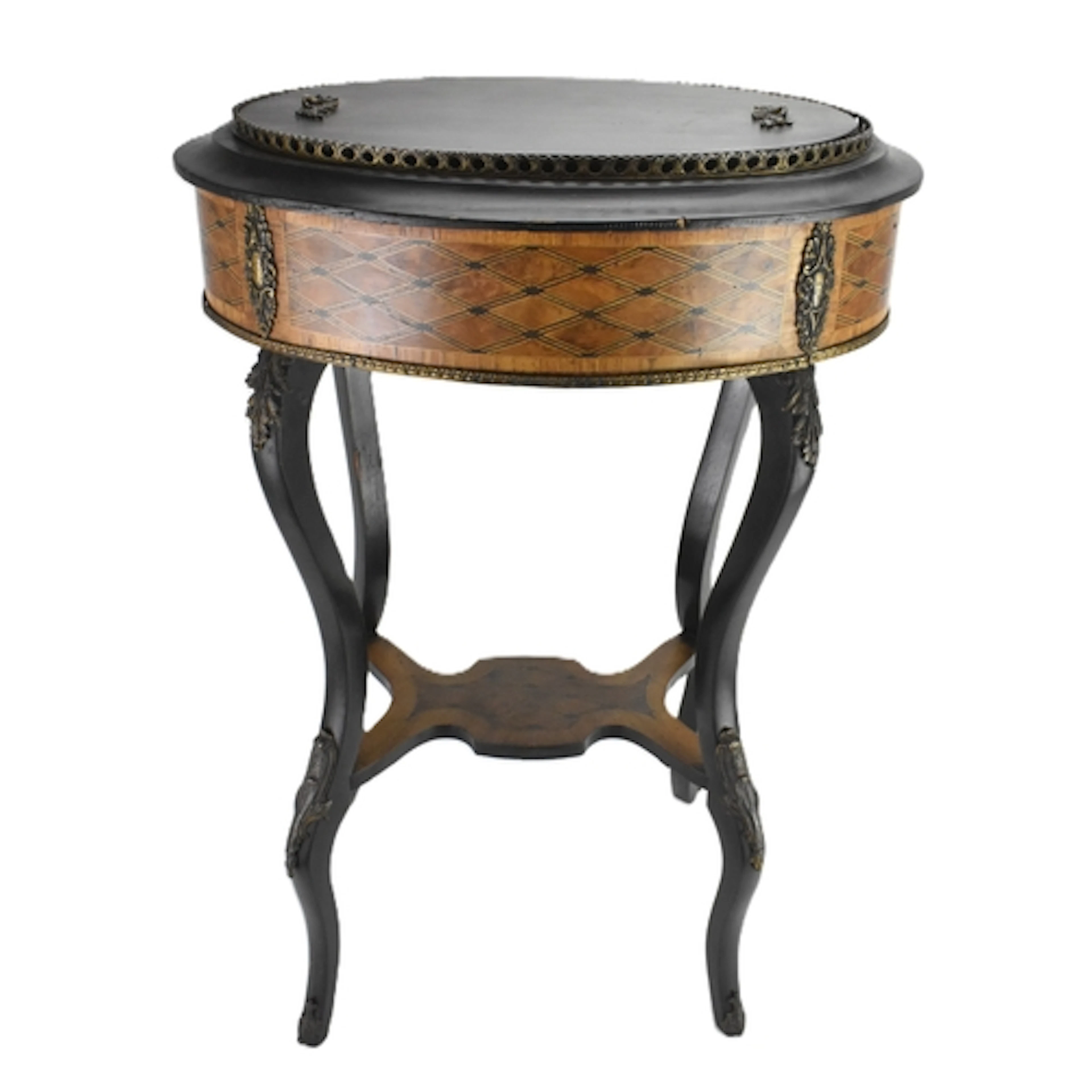 A late 19th/early 20th century French marquetry wine/jardini...