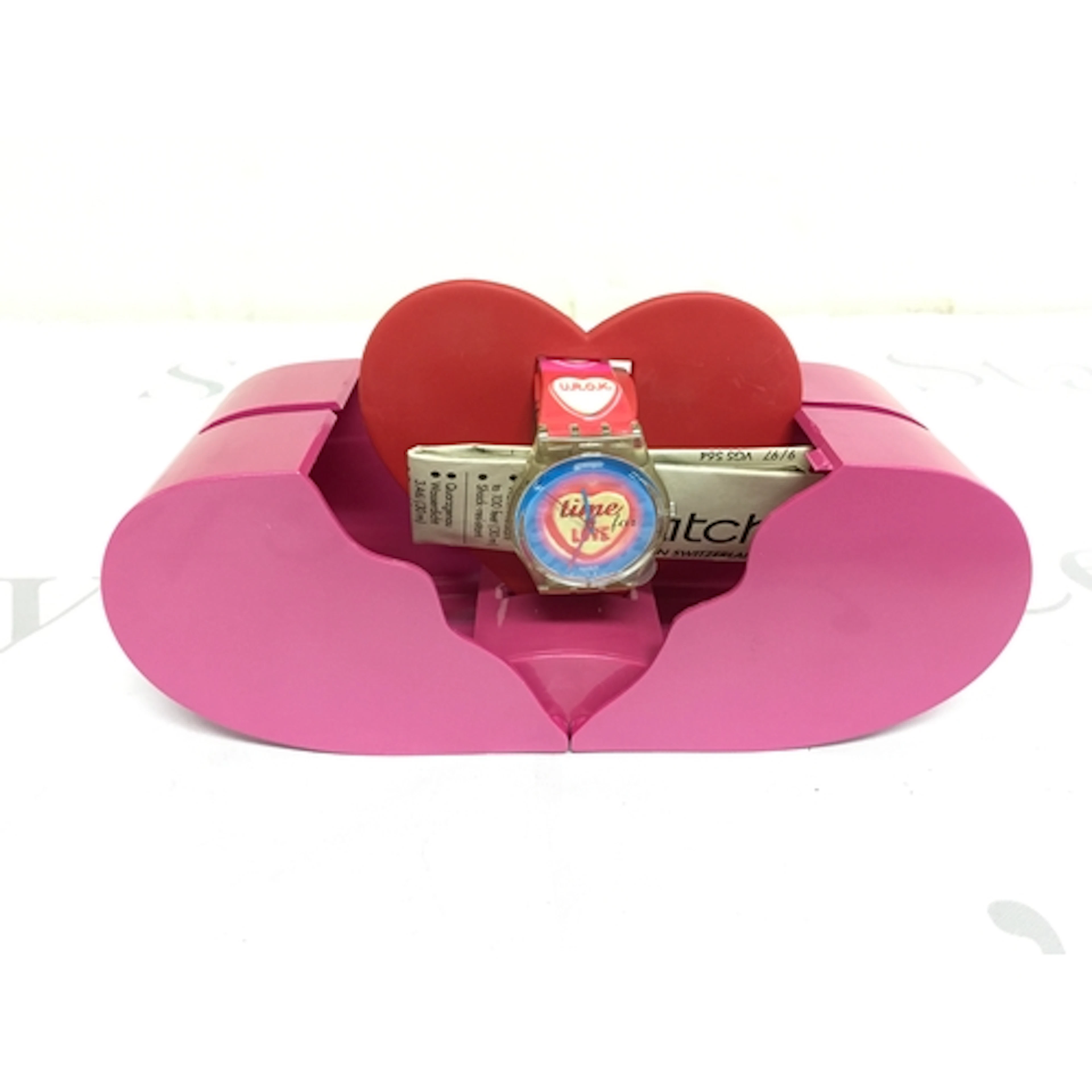 Swatch "Time For Love" Gent watch from 1999, specifically de...