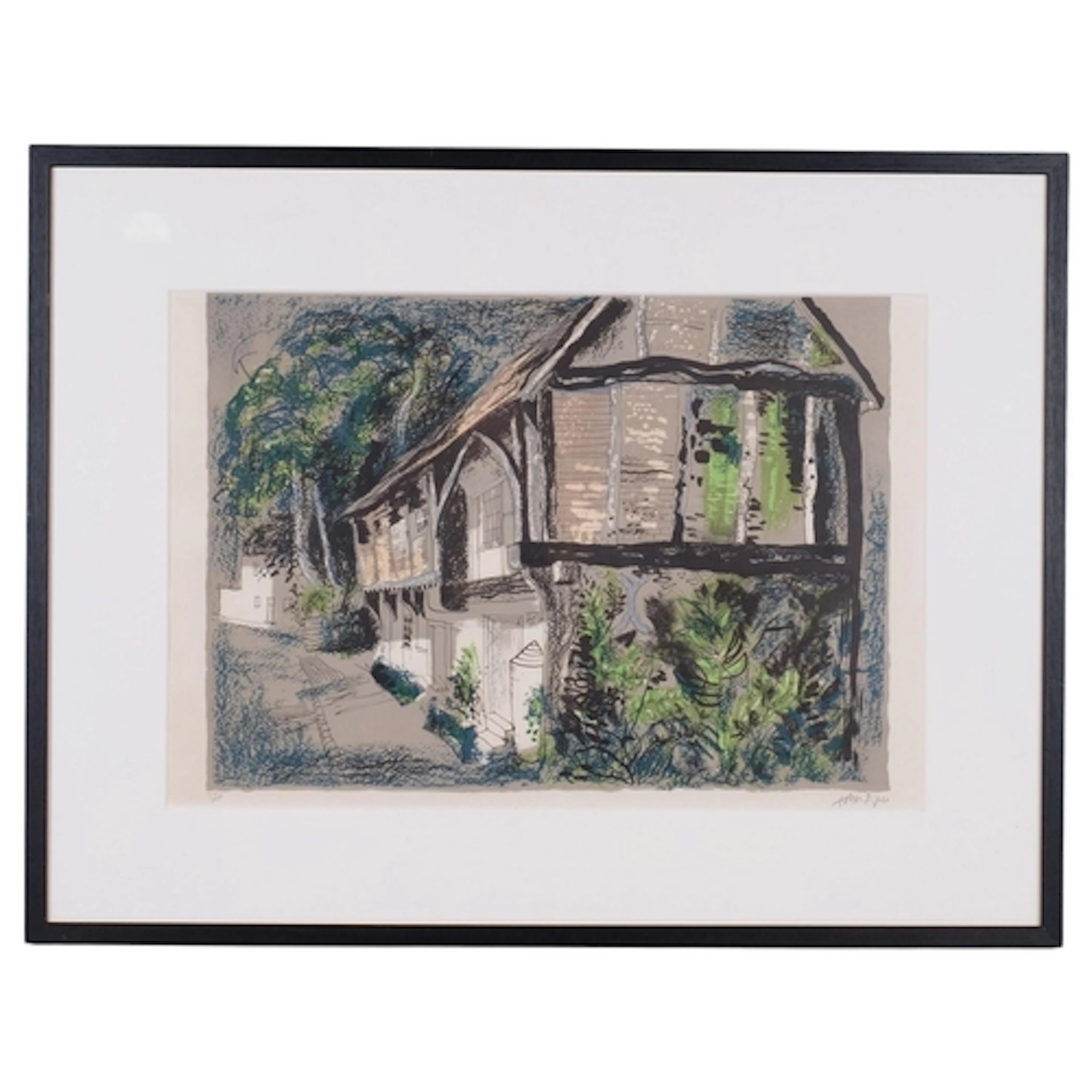 John Piper CH (1903 - 1992), Courthouse, Long Crendon, Bucki...