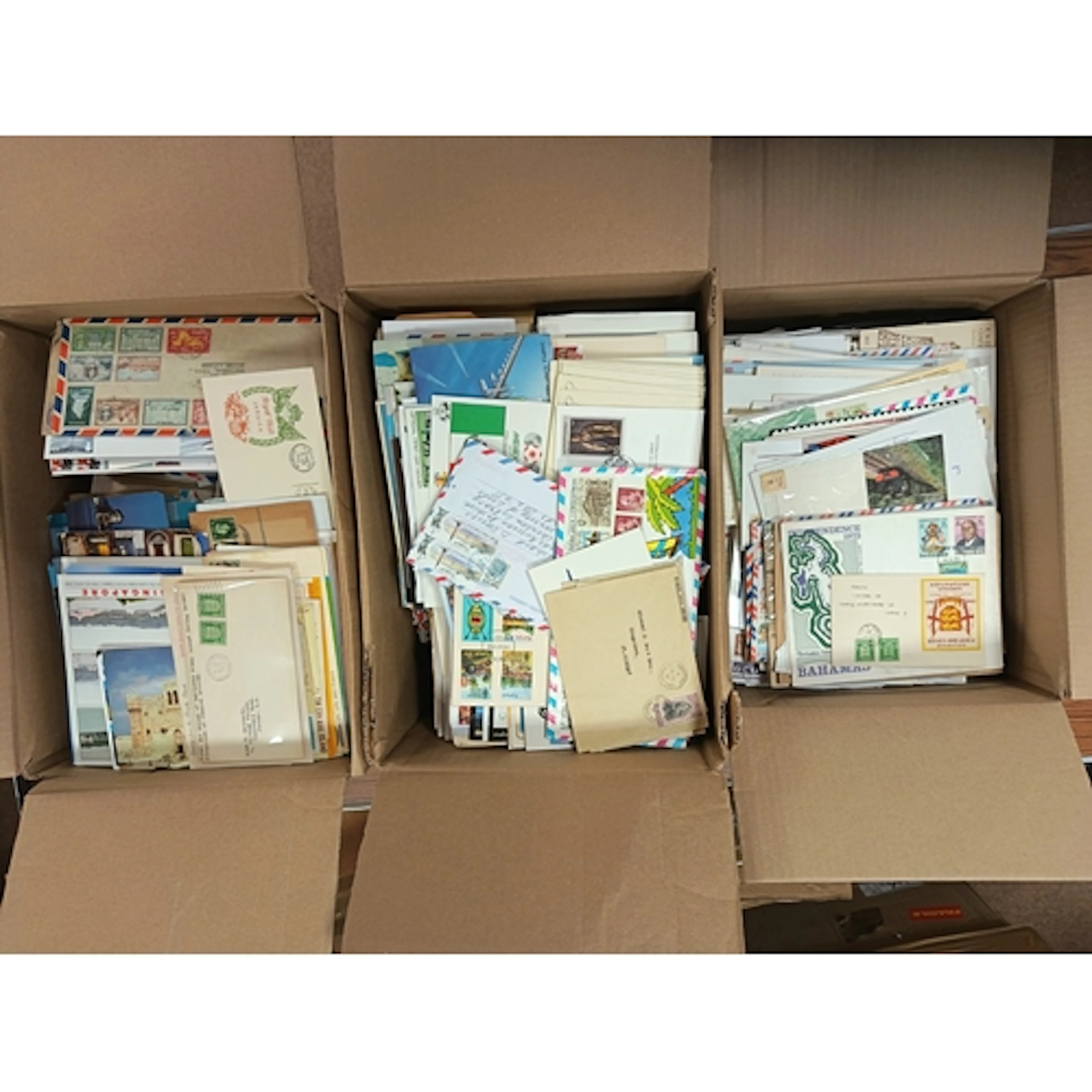 Covers & cards both philatelic and commercial, includes FDCs...