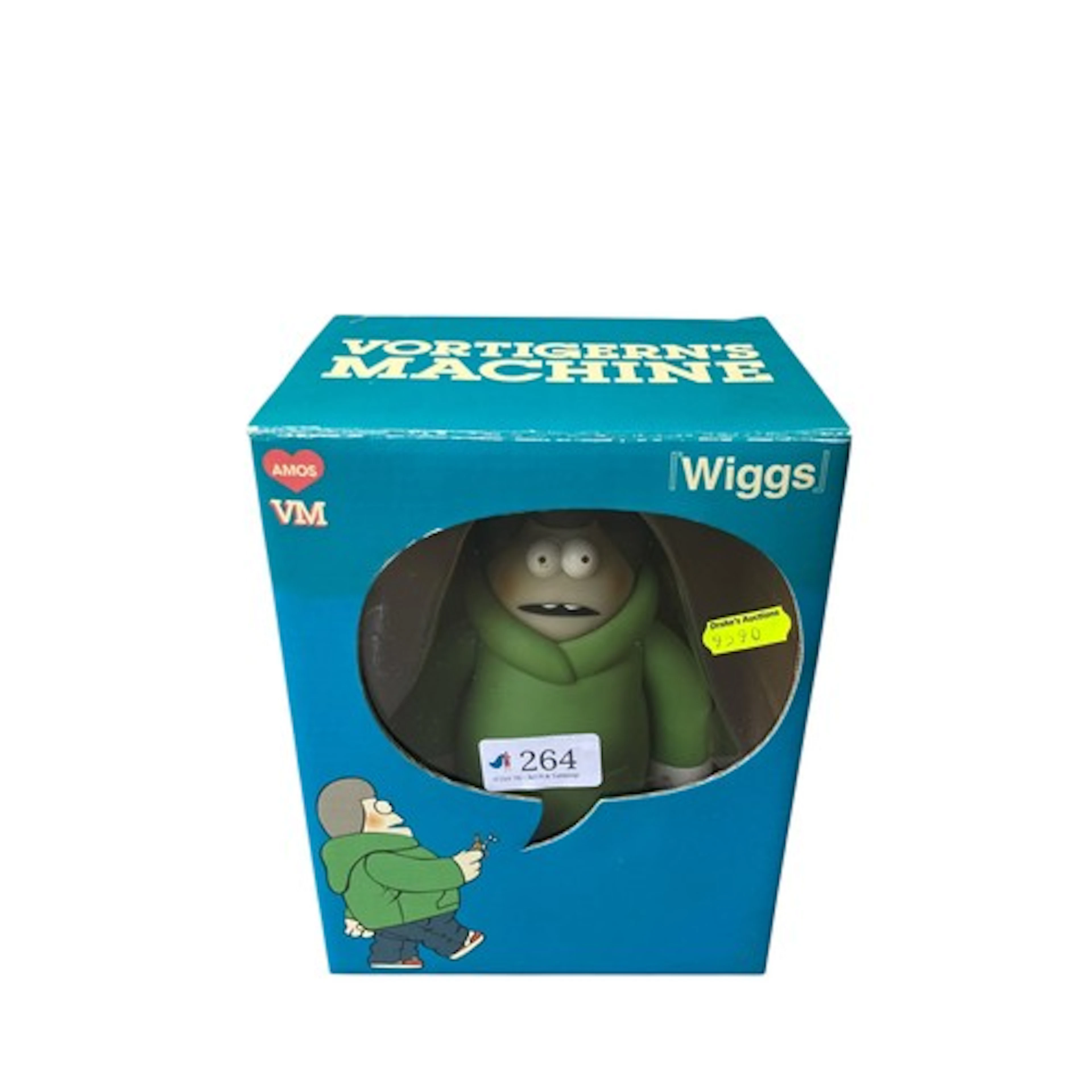 James Jarvis "Wiggs" Vortigern's Machine Vinyl Figure by Amo...