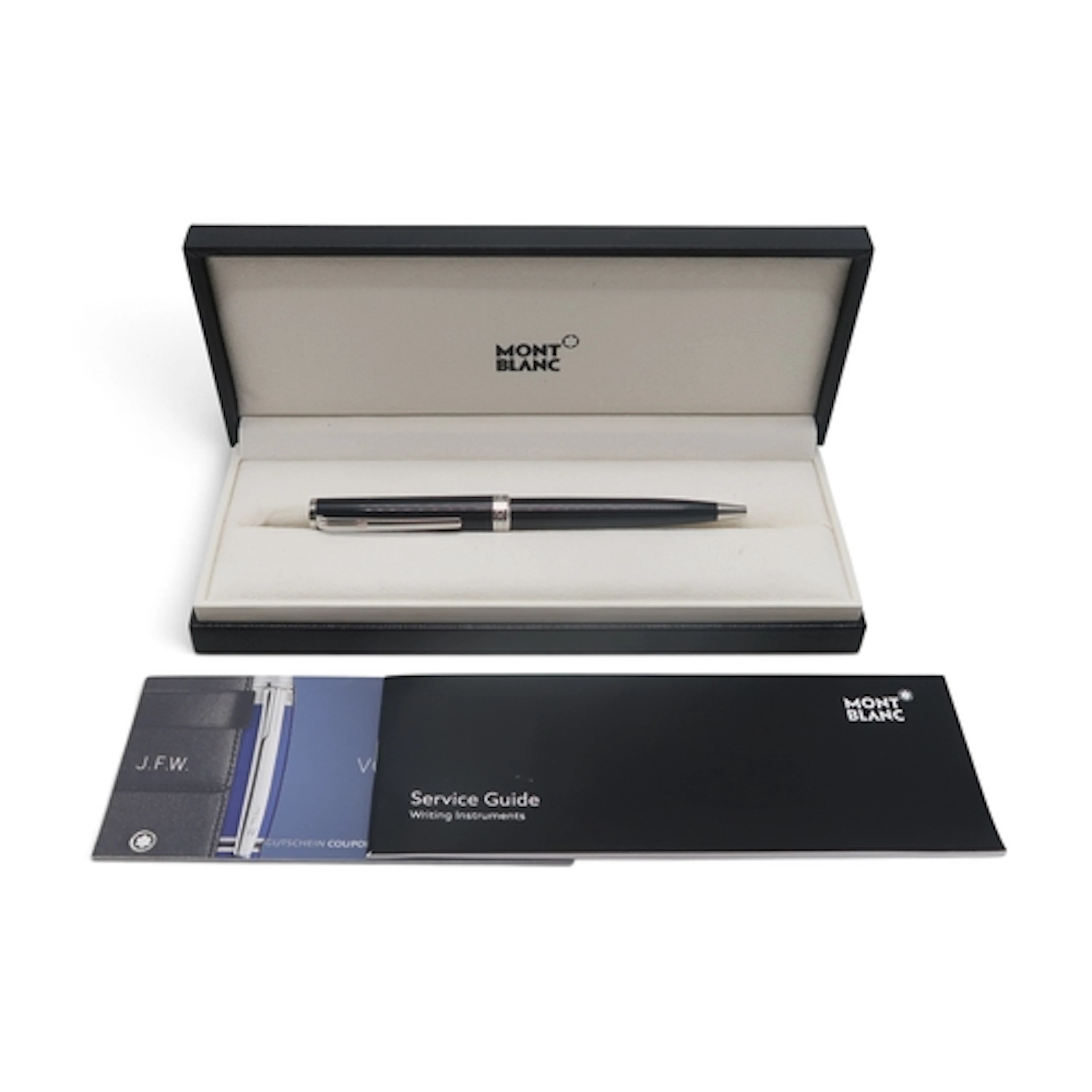 A Montblanc PIX retractable ballpoint pen, in case