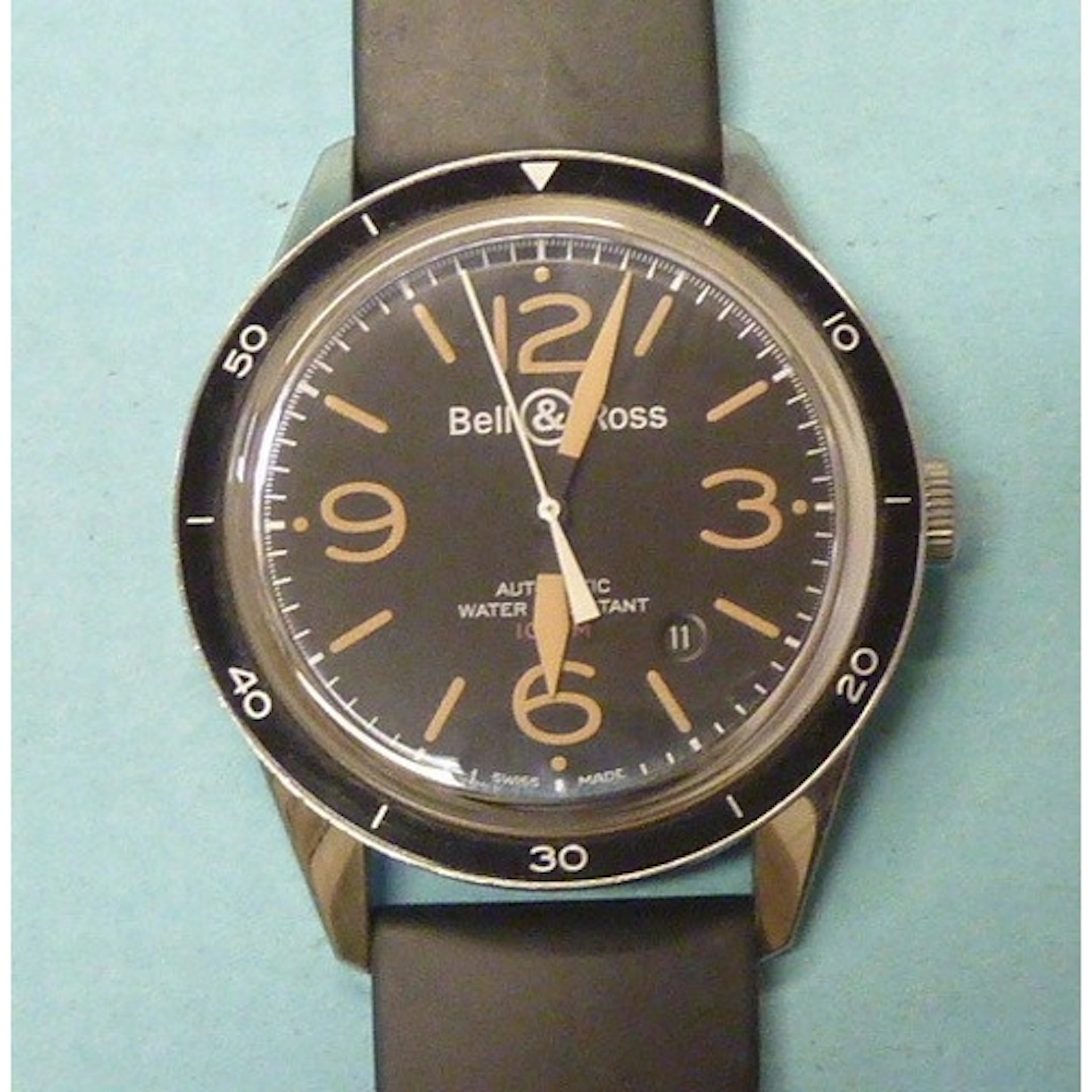 Bell & Ross, a gentleman's automatic water-resistant 100...
